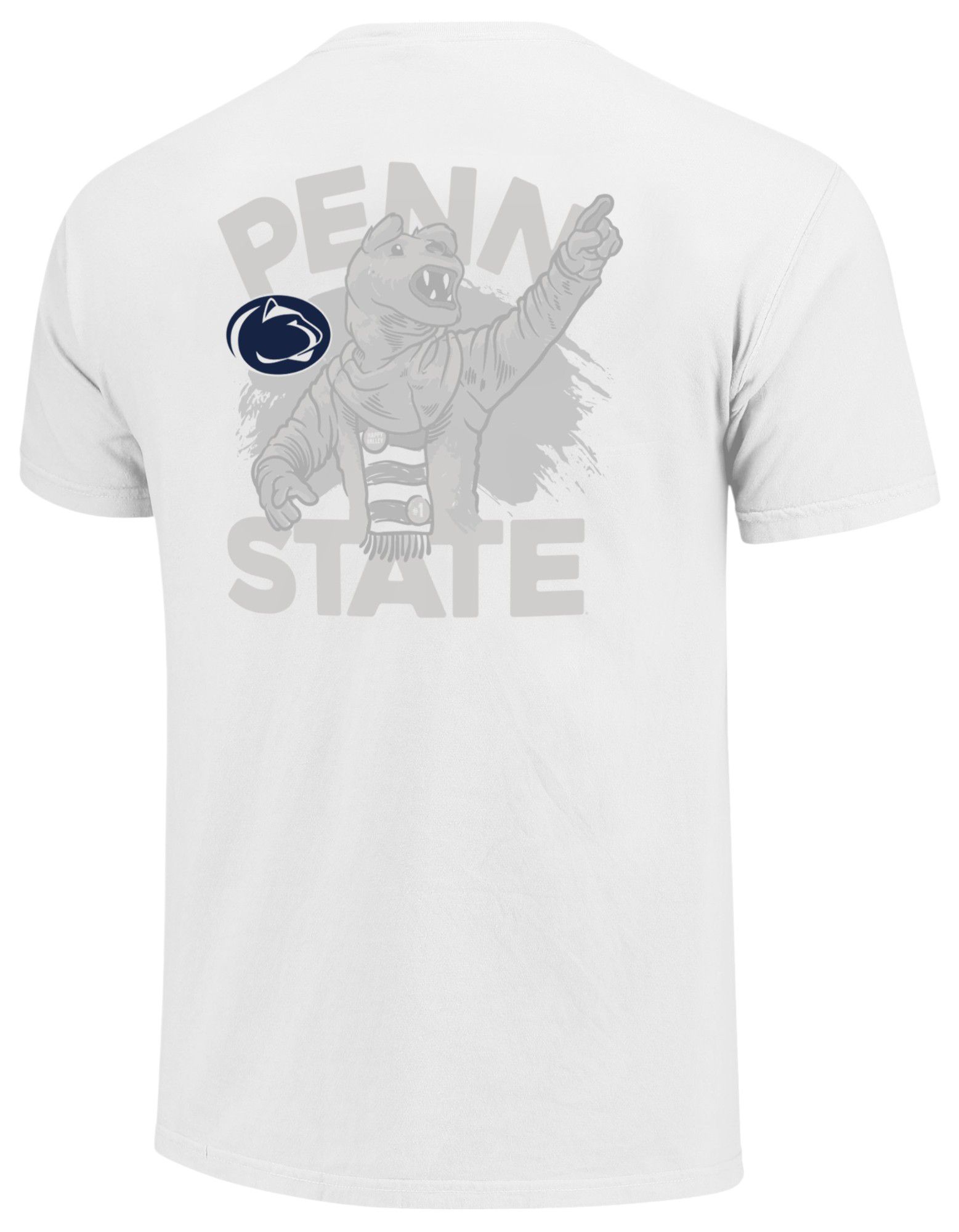 Image One Men's Penn State Nittany Lions White Mascot T-Shirt product image
