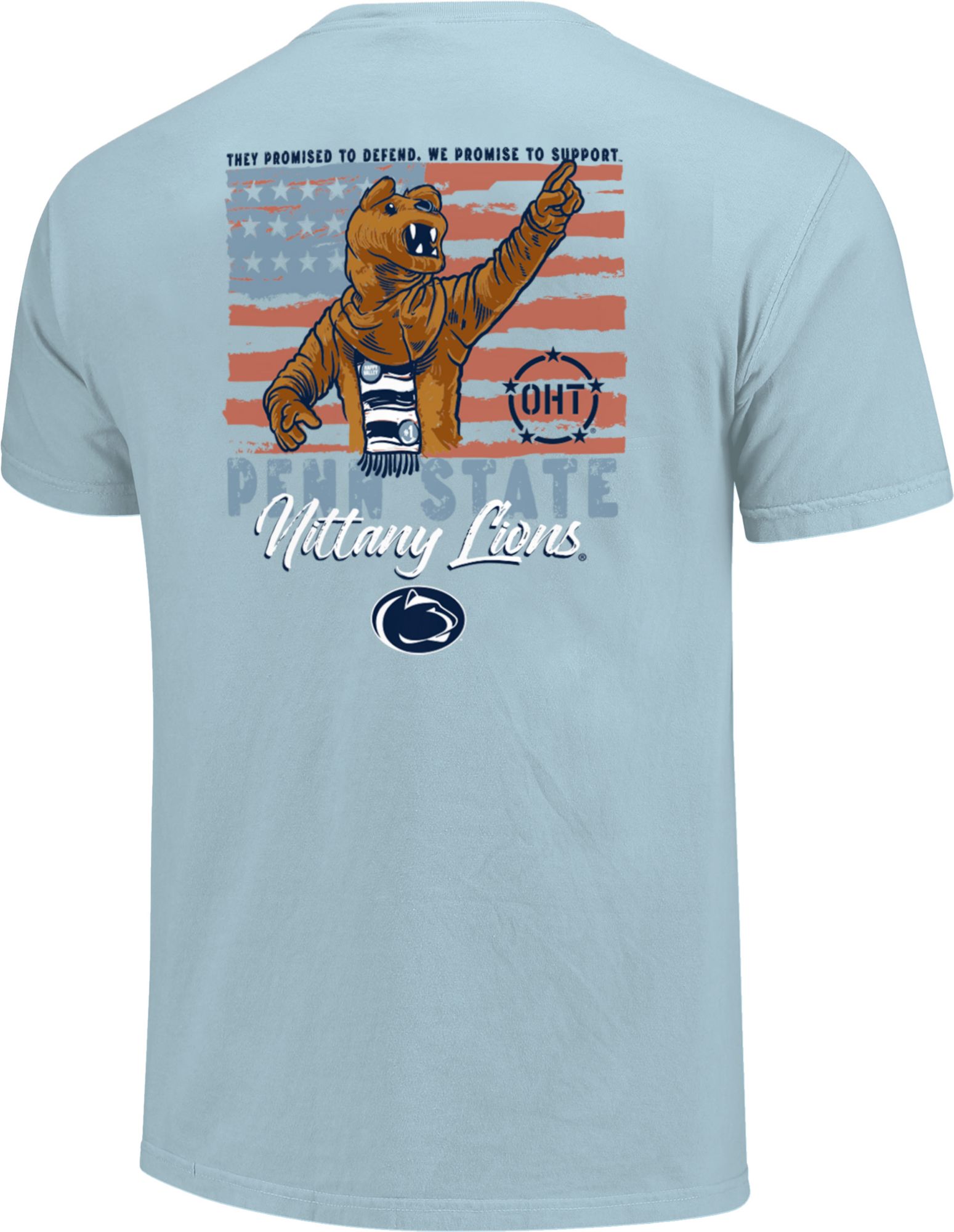 Image One Adult Penn State Nittany Lions Americana Light Blue T-Shirt product image