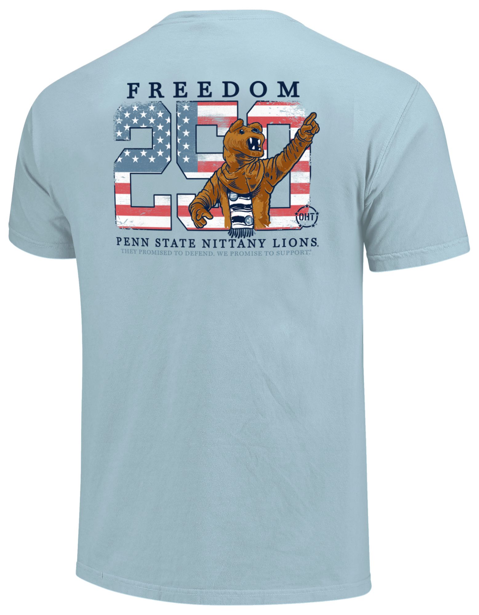 Image One Men's Penn State Nittany Lions Chambray Mascot 250 T-Shirt product image
