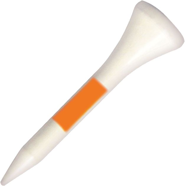 Pride PTS 1.5" White Mini Wood Golf Tees - 90 Pack