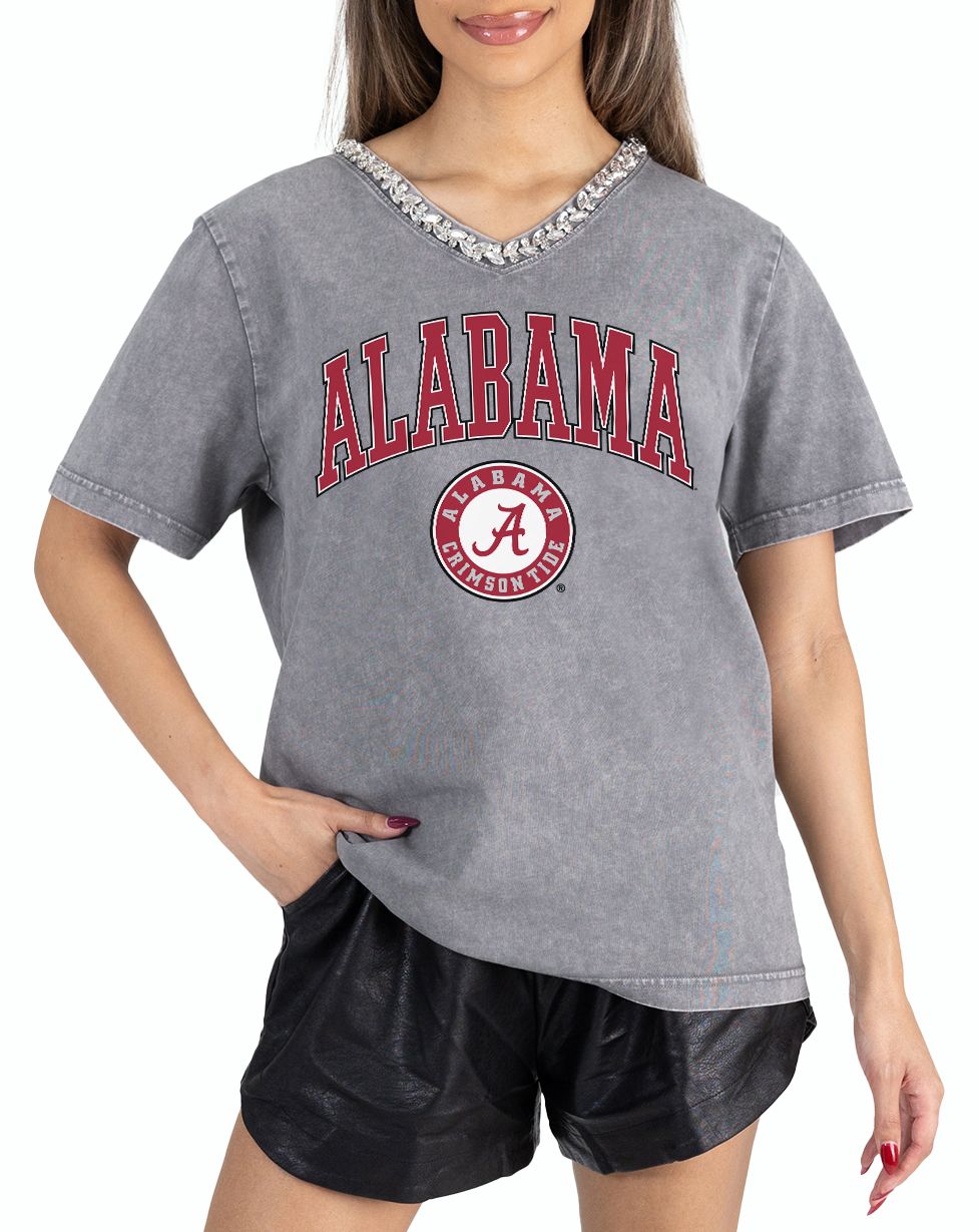 Gameday Couture Women's Alabama Crimson Tide Grey Icon Edge T-Shirt product image