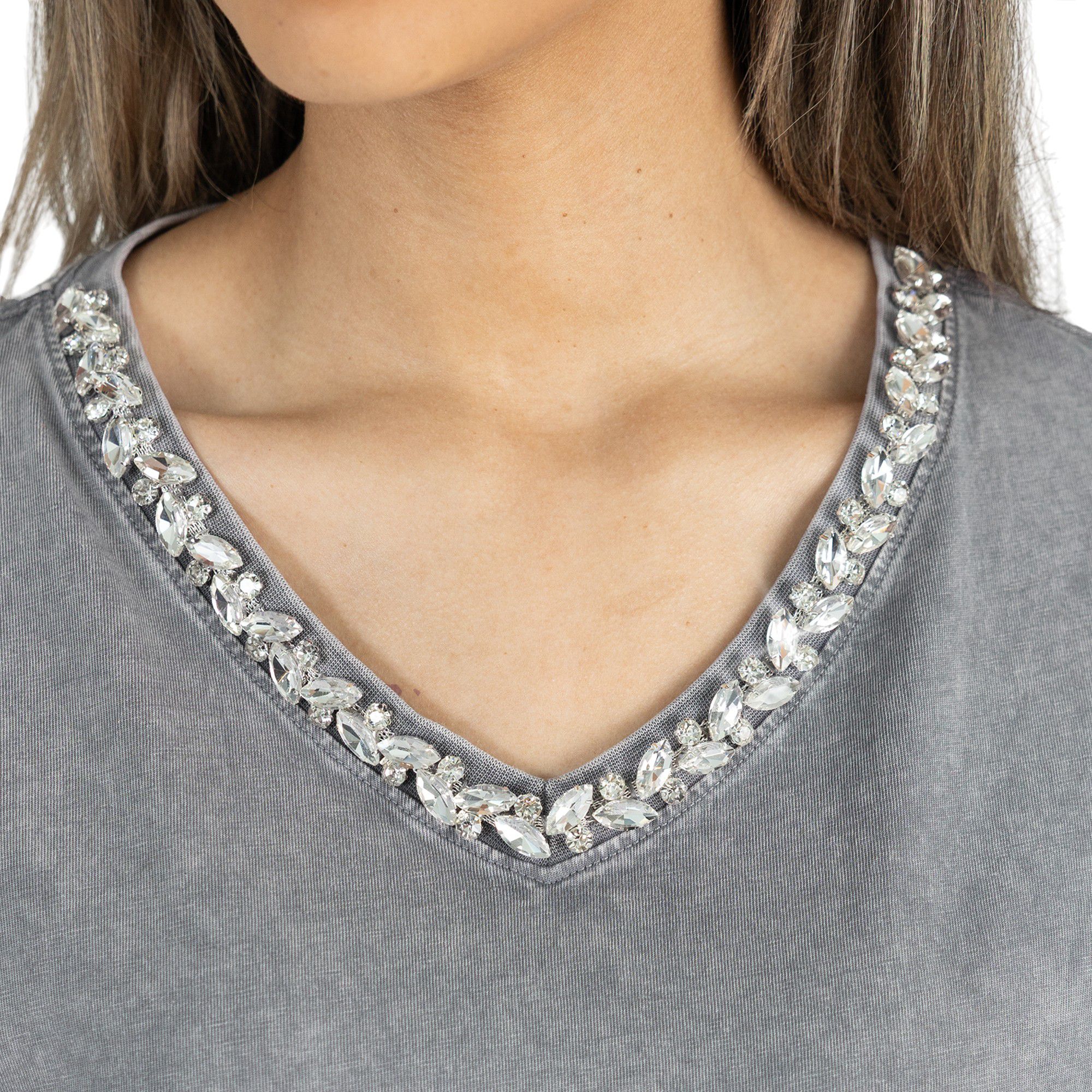 Gameday Couture Women's Michigan State Spartans Grey Icon Edge T-Shirt product image