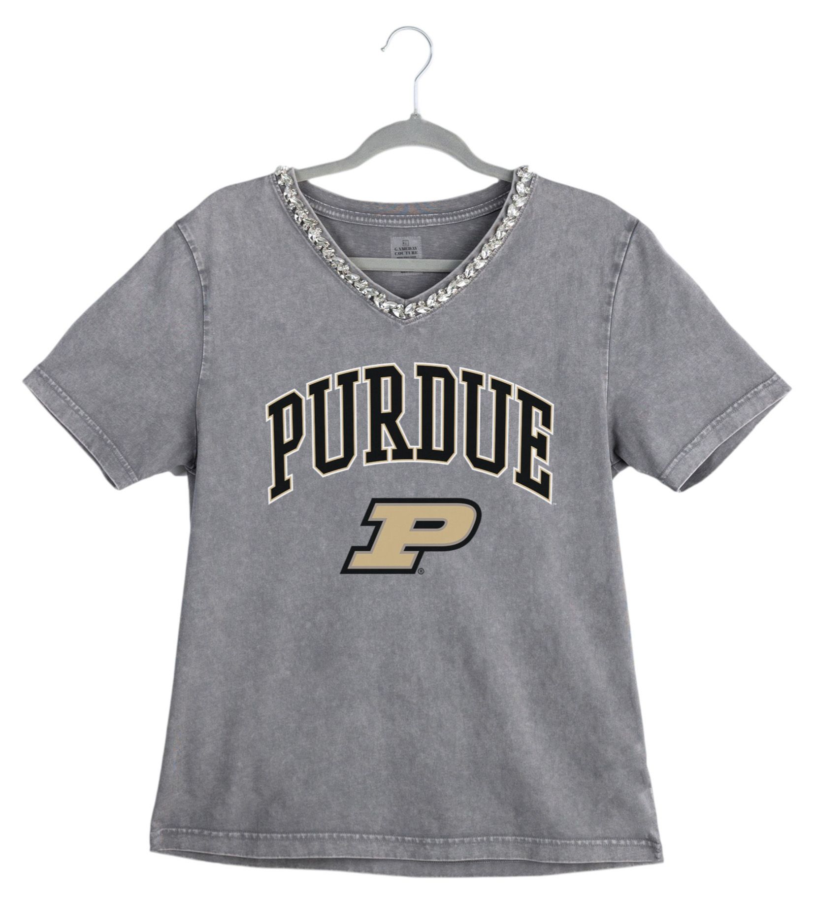 Gameday Couture Women's Purdue Boilermakers Grey Icon Edge T-Shirt product image