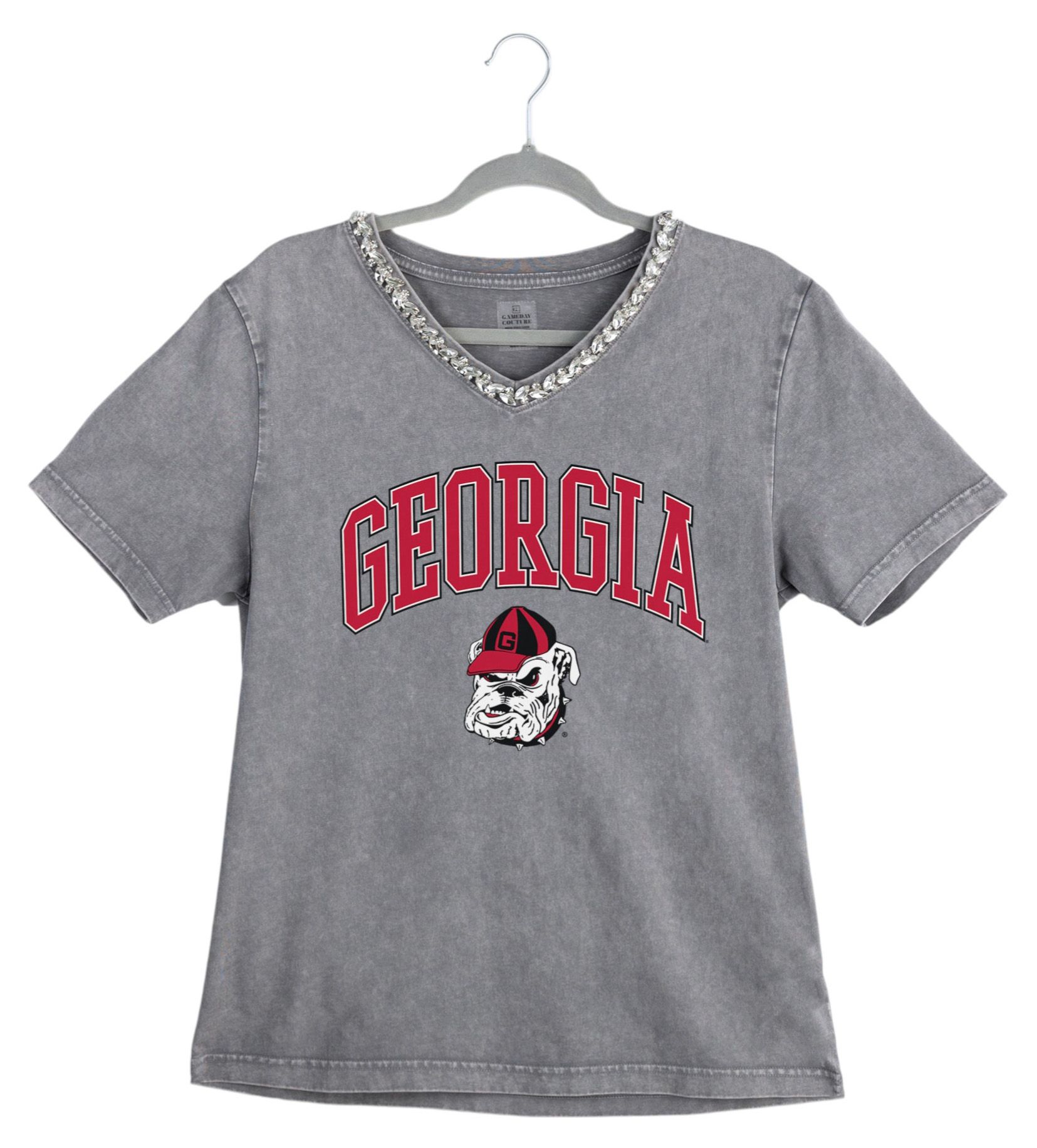 Gameday Couture Women's Georgia Bulldogs Grey Icon Edge T-Shirt product image