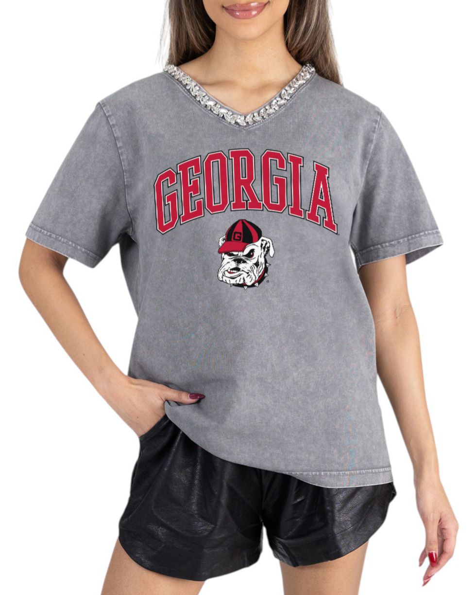 Gameday Couture Women's Georgia Bulldogs Grey Icon Edge T-Shirt product image