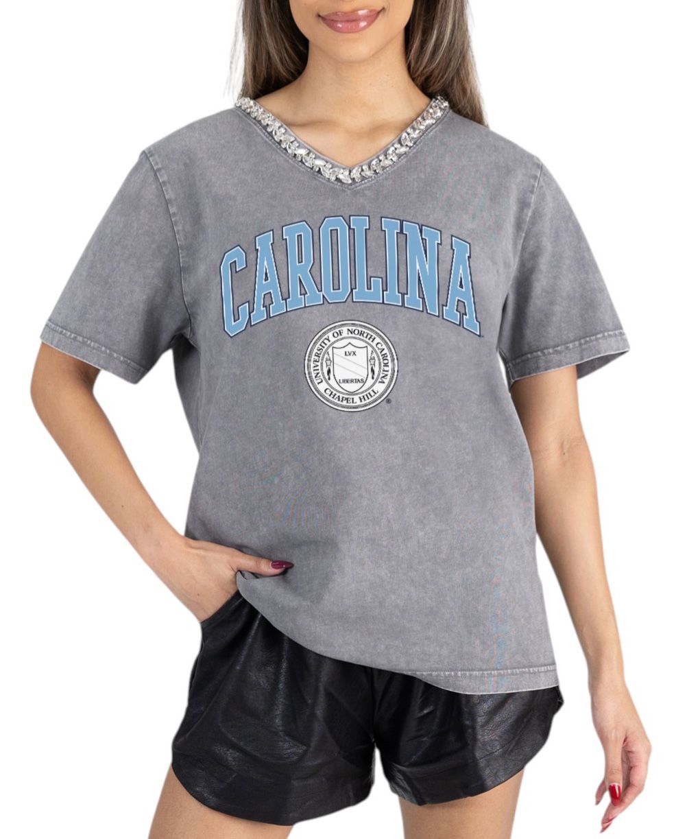 Gameday Couture Women's North Carolina Tar Heels Grey Icon Edge T-Shirt product image