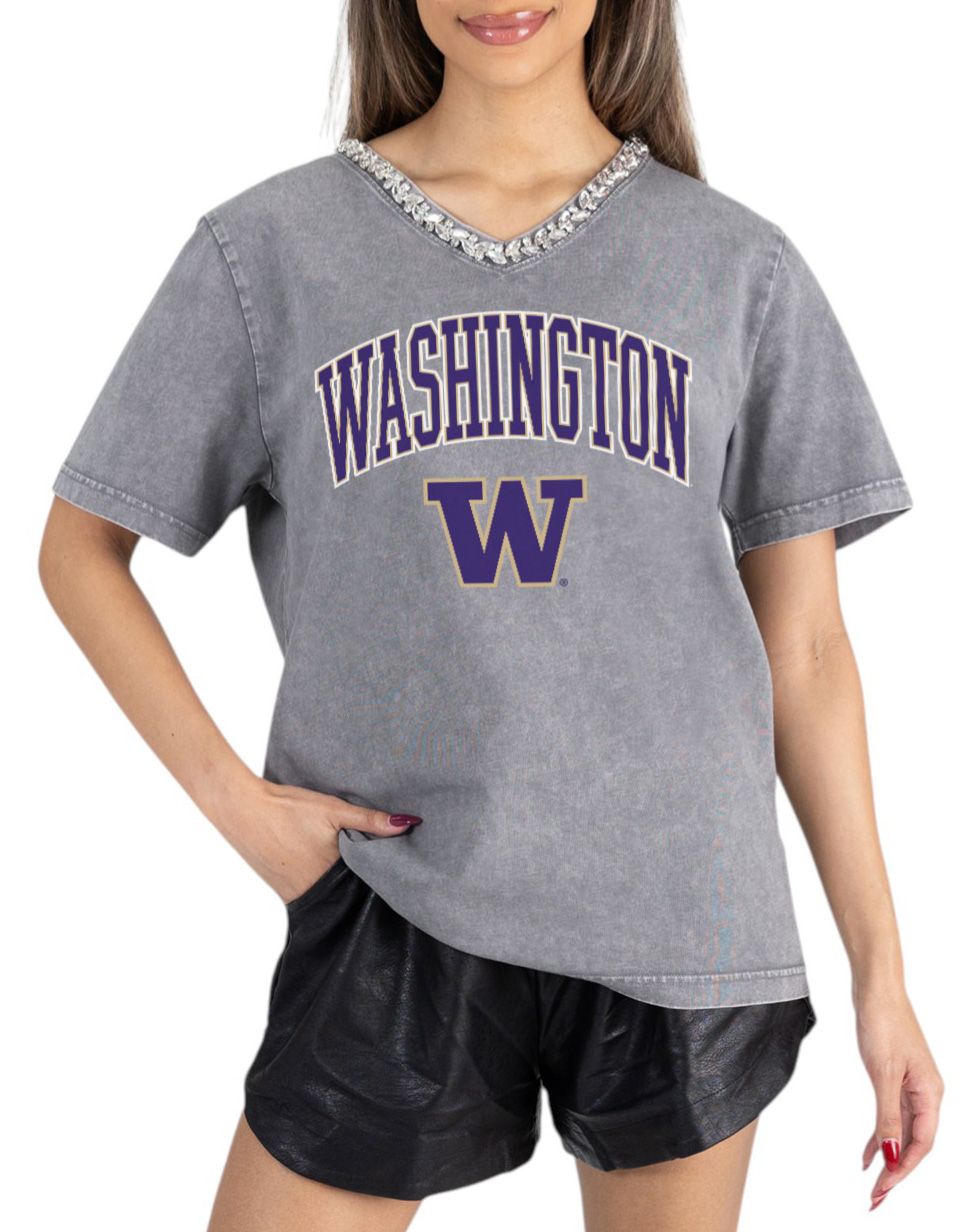 Gameday Couture Women's Washington Huskies Grey Icon Edge T-Shirt product image