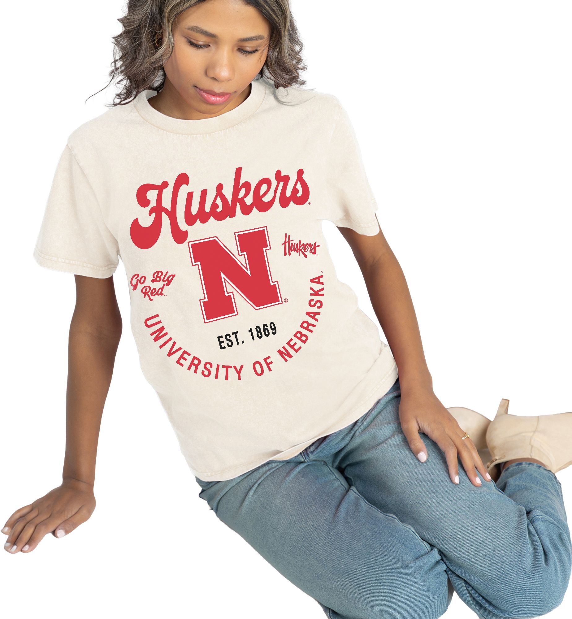 Gameday Couture Women's Nebraska Cornhuskers Ivory Our Name T-Shirt product image