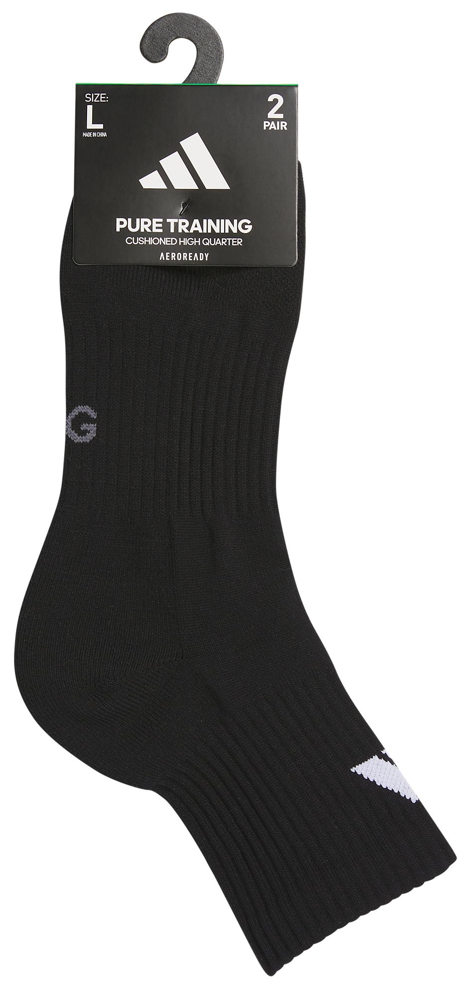 adidas Pure Training 2-Pack High Quarter Socks product image