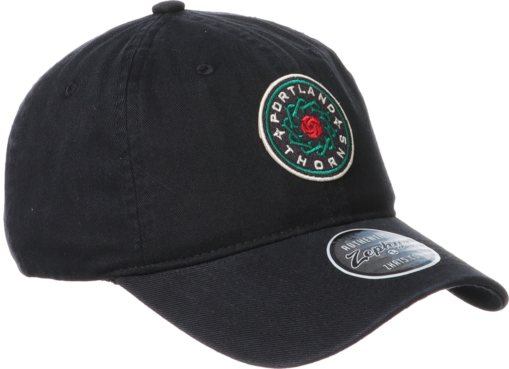 Zephyr Portland Thorns Team Black Adjustable Hat product image