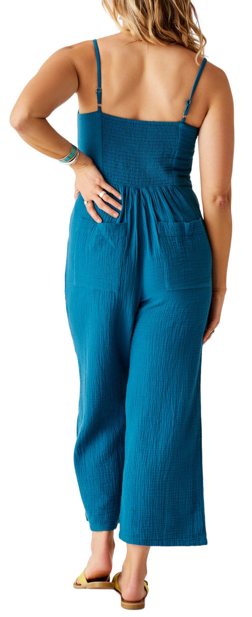 Carve Designs Women's Knox Gauze Jumpsuit product image