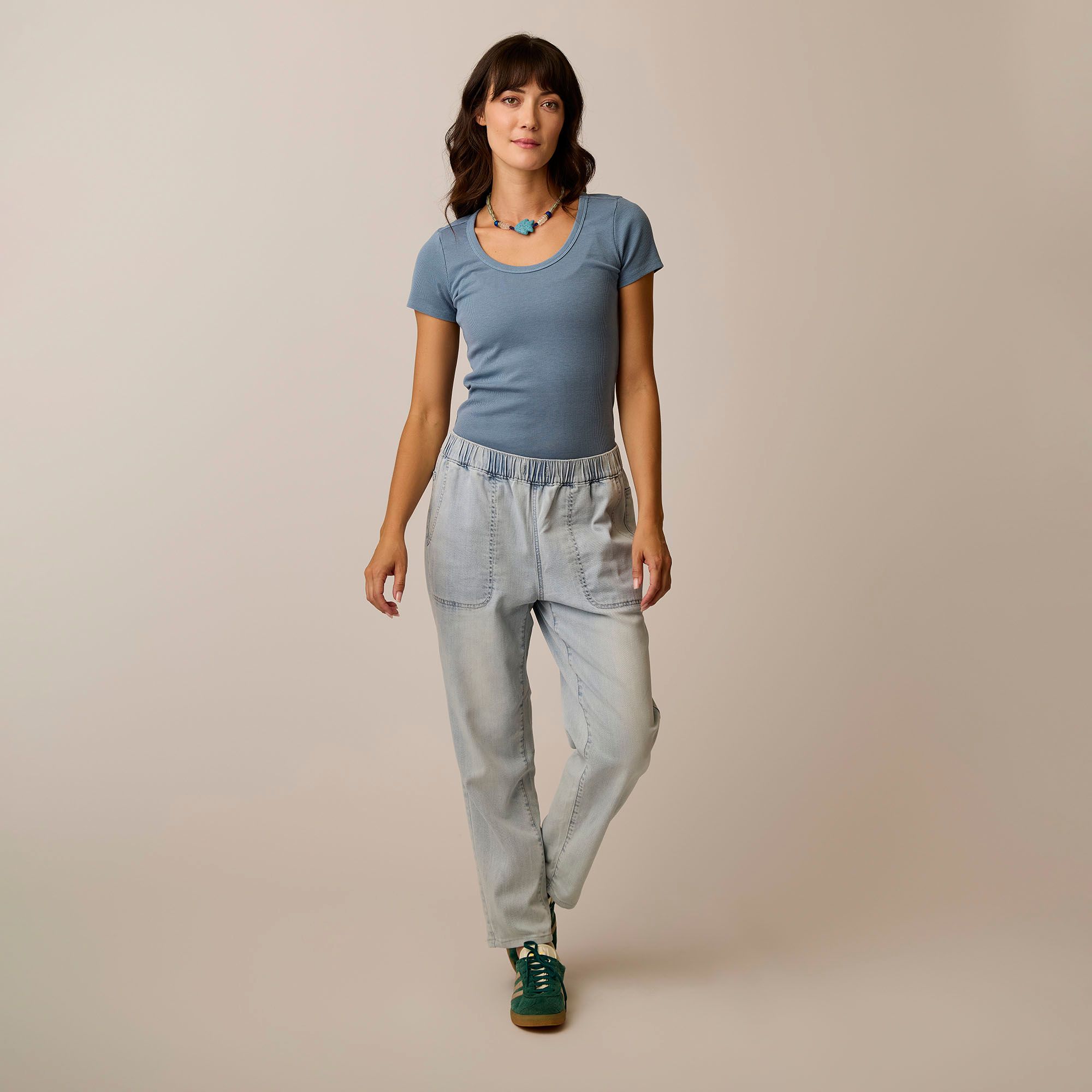 Carve Designs Women's Zoe Lightweight Denim Pant product image