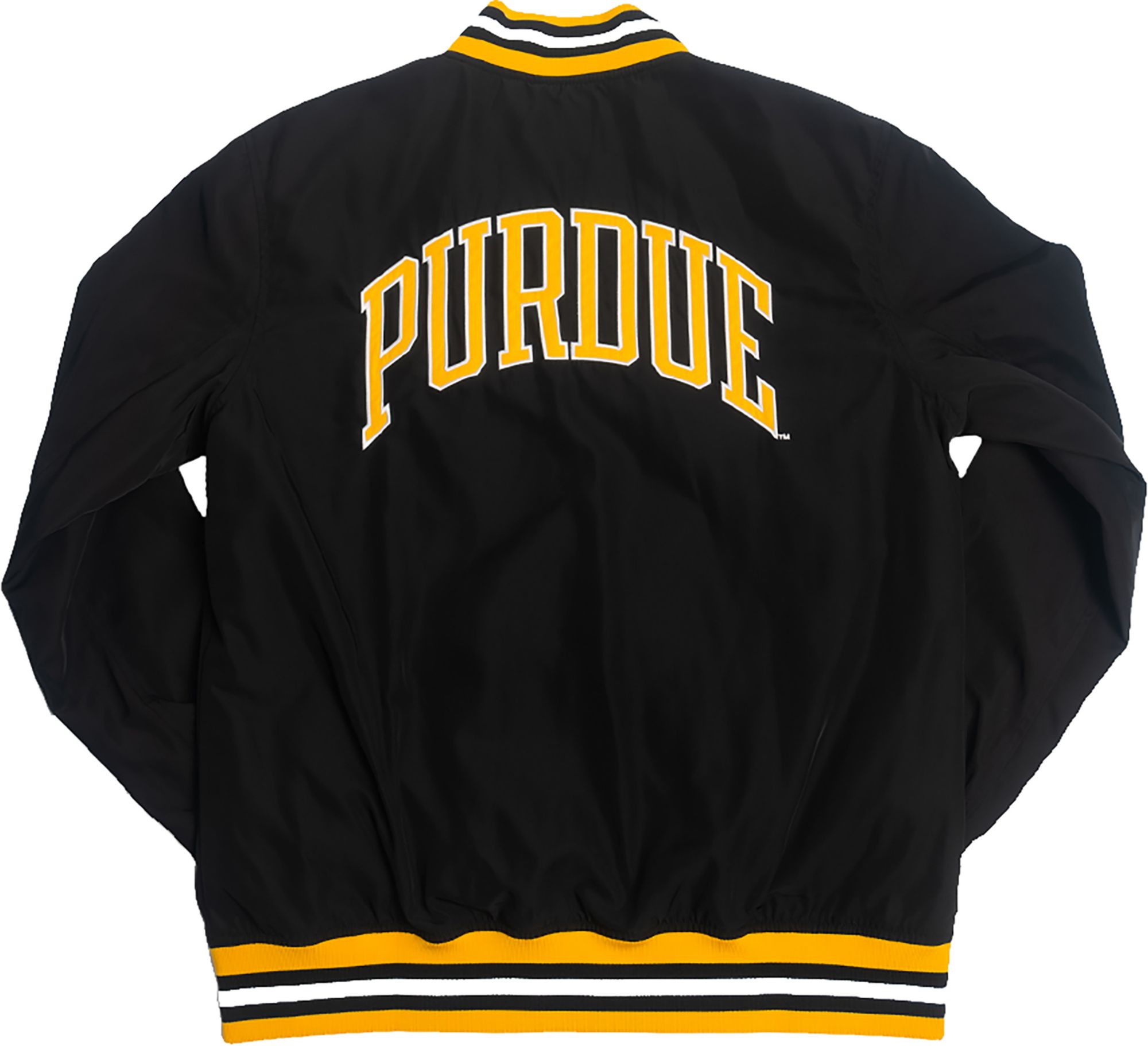 Homefield Men's Purdue Boilermakers Black Bomber Jacket product image