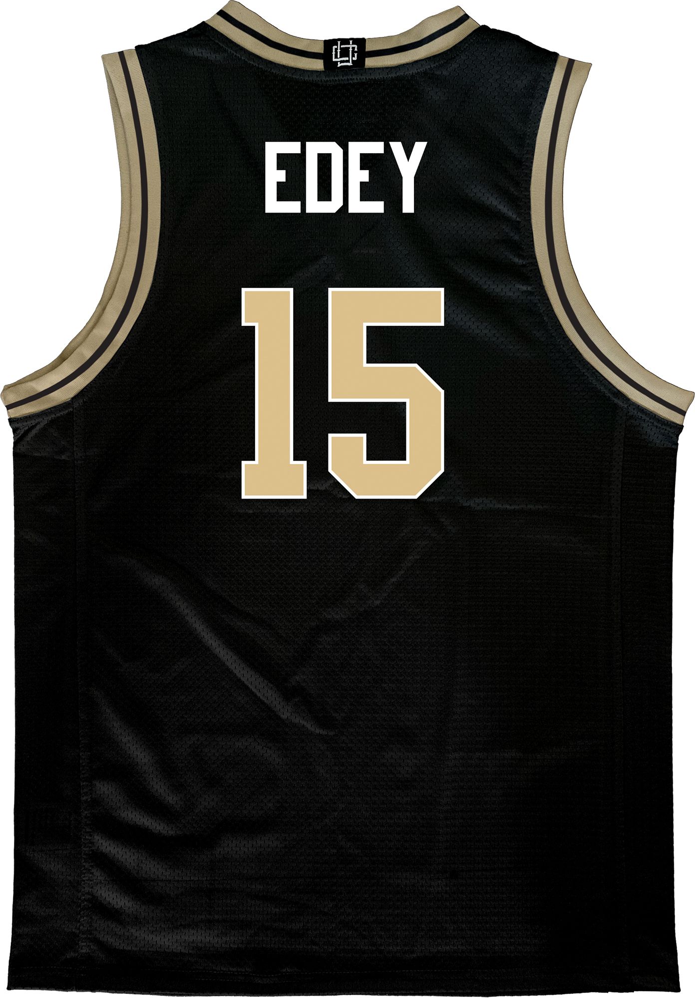 Campus Ink Adult Purdue Boilermakers #15 Black Zach Edey Replica Basketball Jersey product image