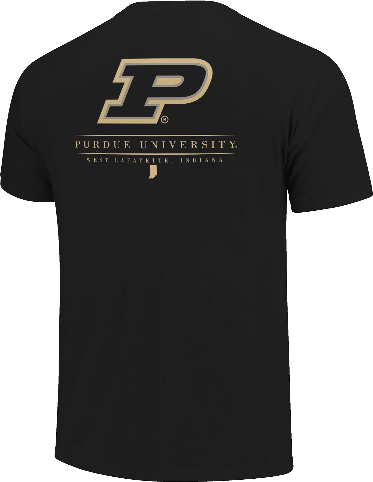 Image One Adult Purdue Boilermakers Black Jumbo Mascot T-Shirt product image