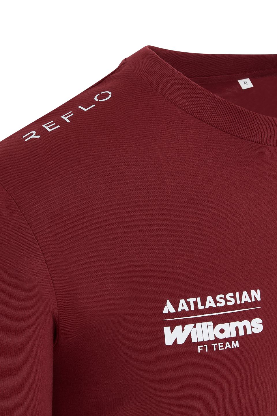 Reflo Men's F1 Williams Racing Carlos Sainz Jr. Burgundy T-Shirt product image