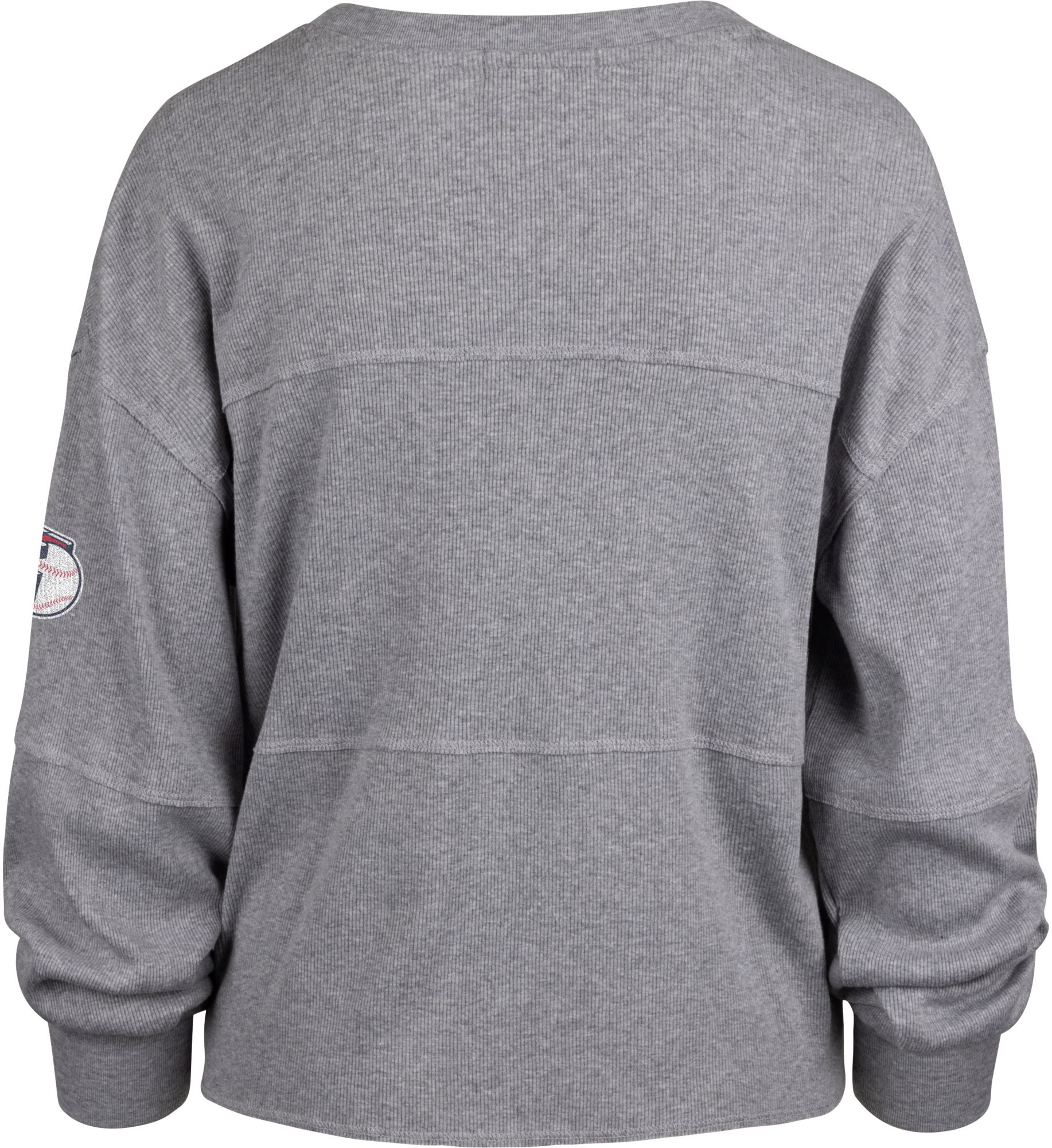 '47 Women's Cleveland Guardians Gray Loud Jada Long Sleeve Shirt