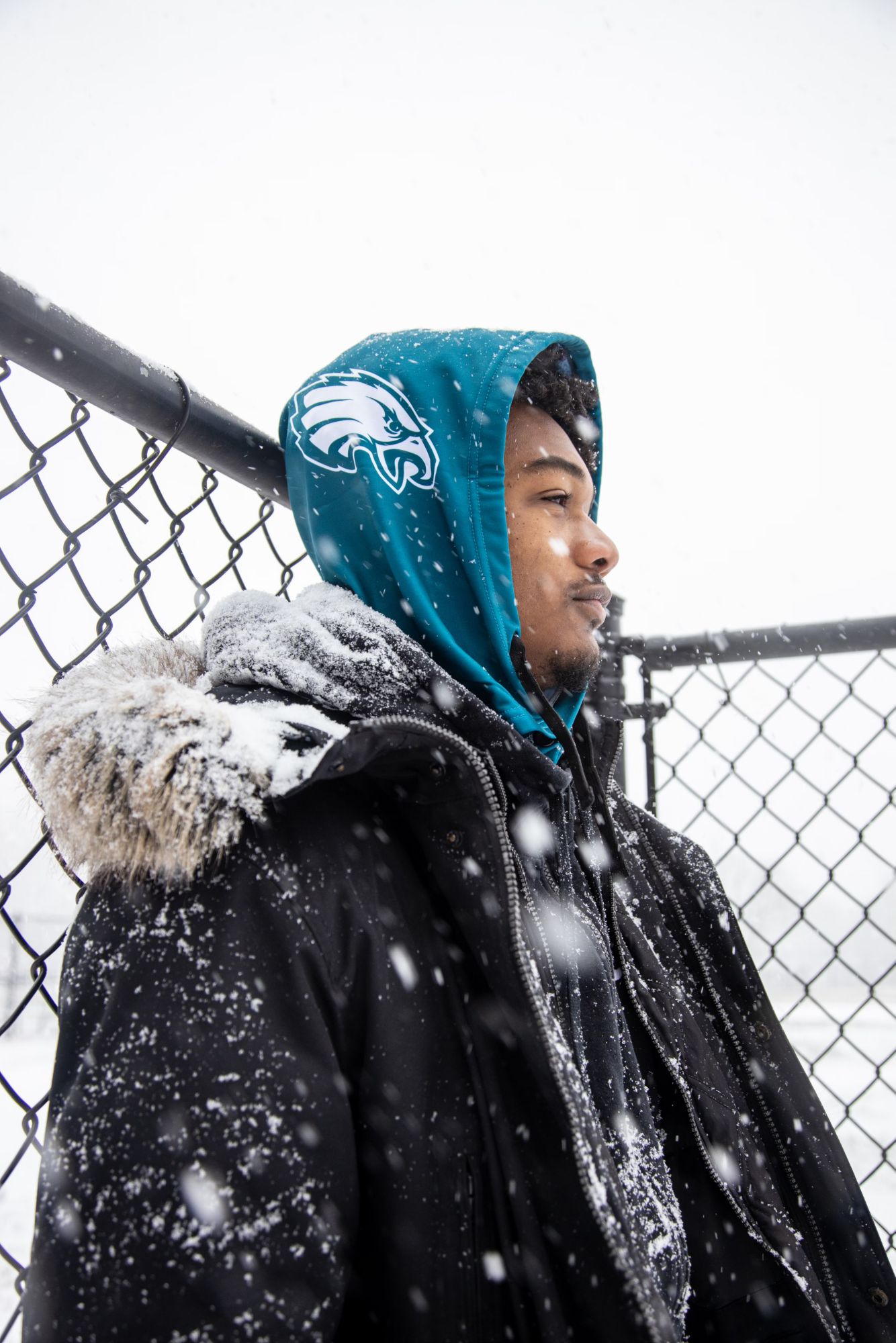 SoHoodie Philadelphia Eagles Green ‘Just the Hood' product image