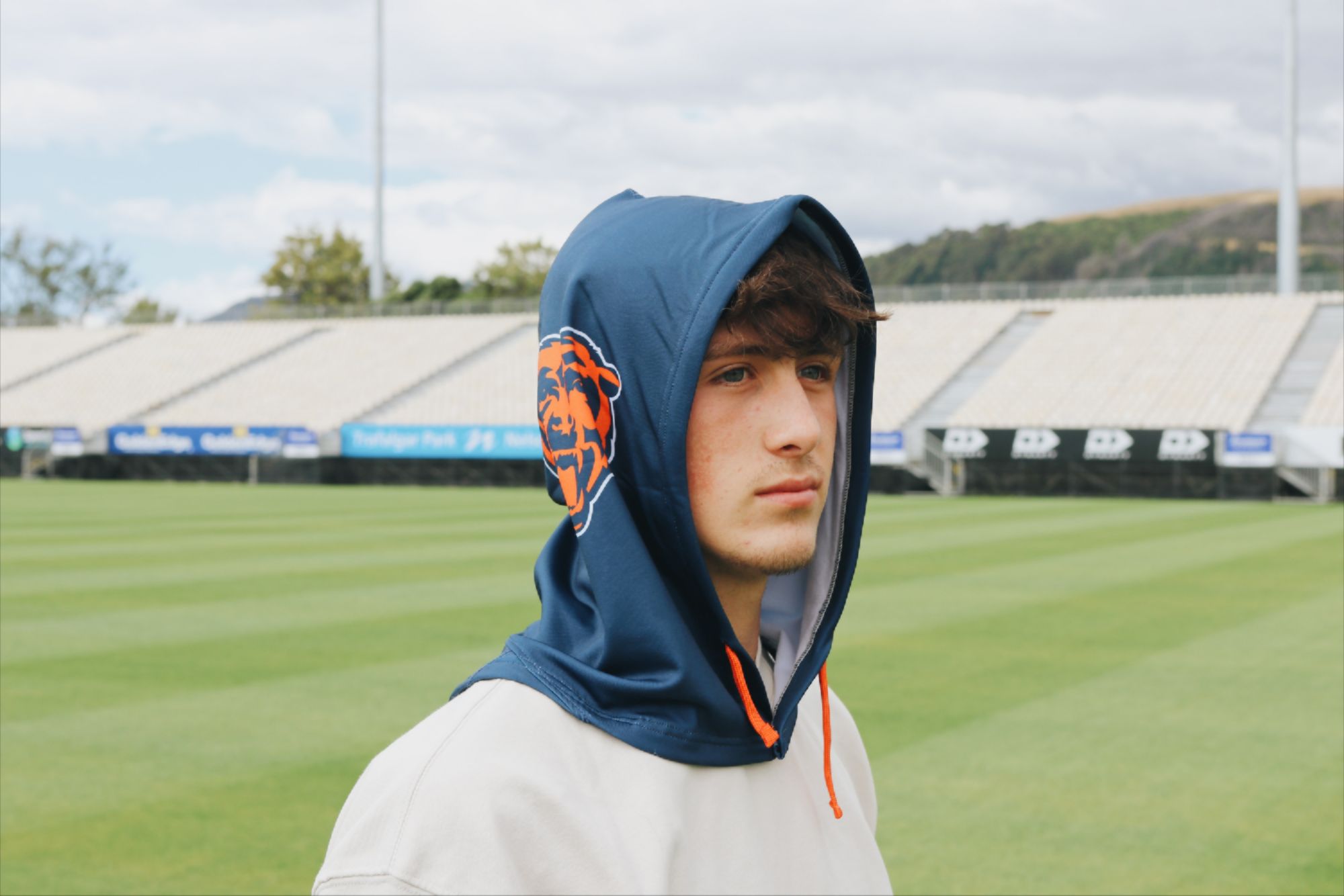 SoHoodie Chicago Bears Navy ‘Just the Hood' product image