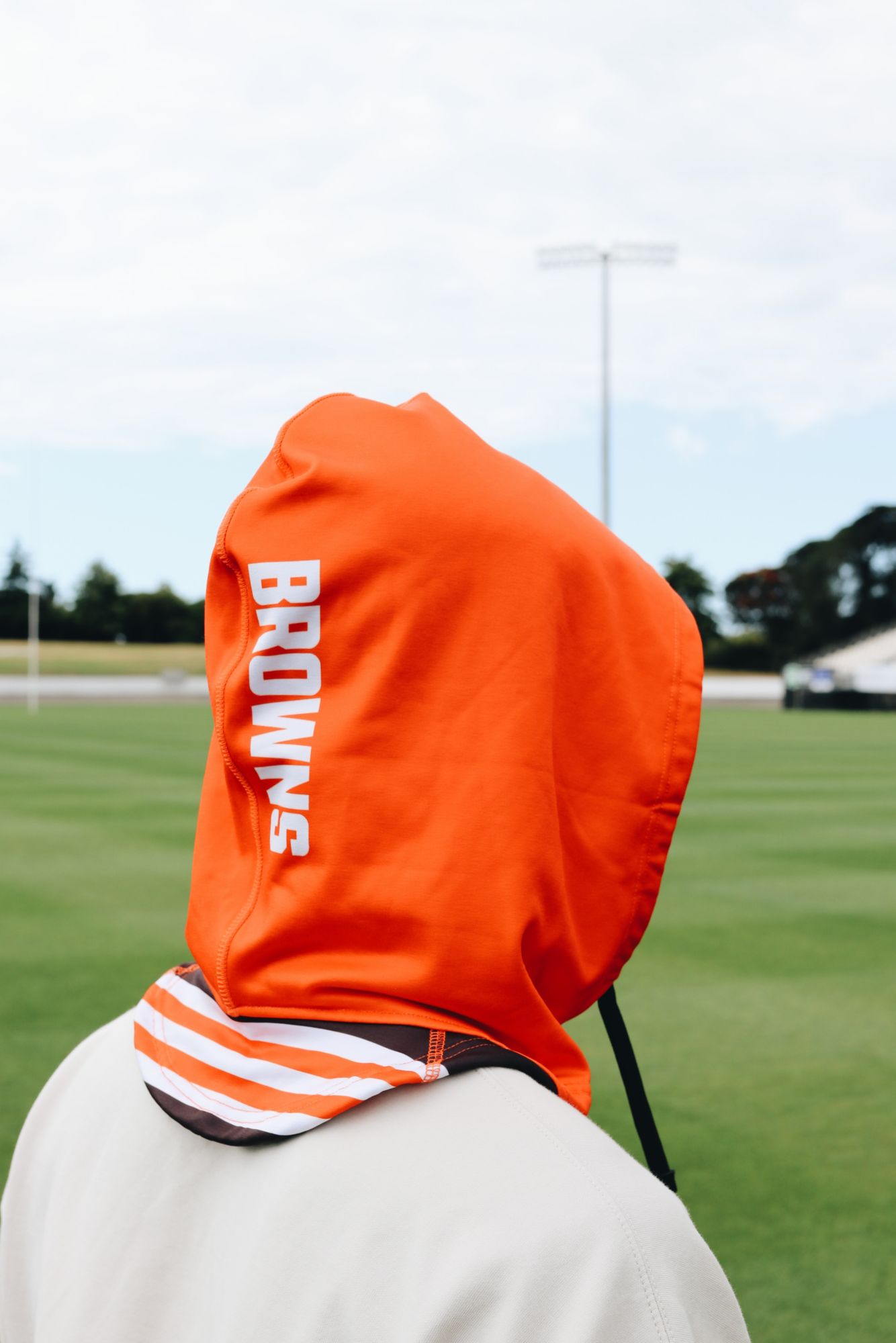 SoHoodie Cleveland Browns Orange ‘Just the Hood' product image