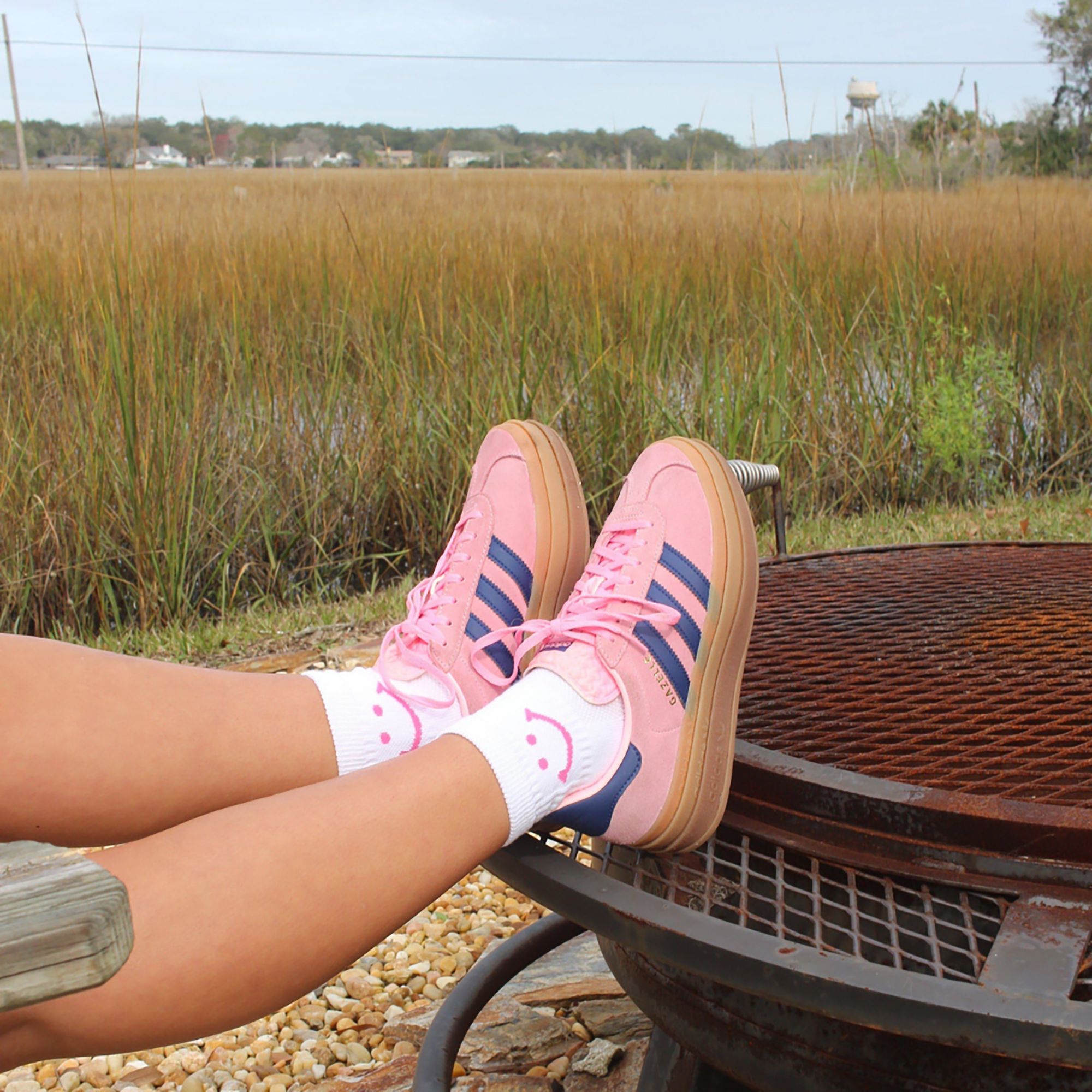 Del Campo Golf Smiley Golf Sock product image