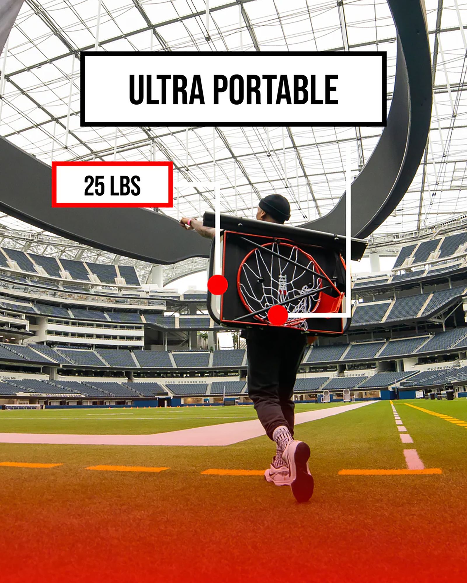 UBALL Lite Basketball Hoop Game Set product image