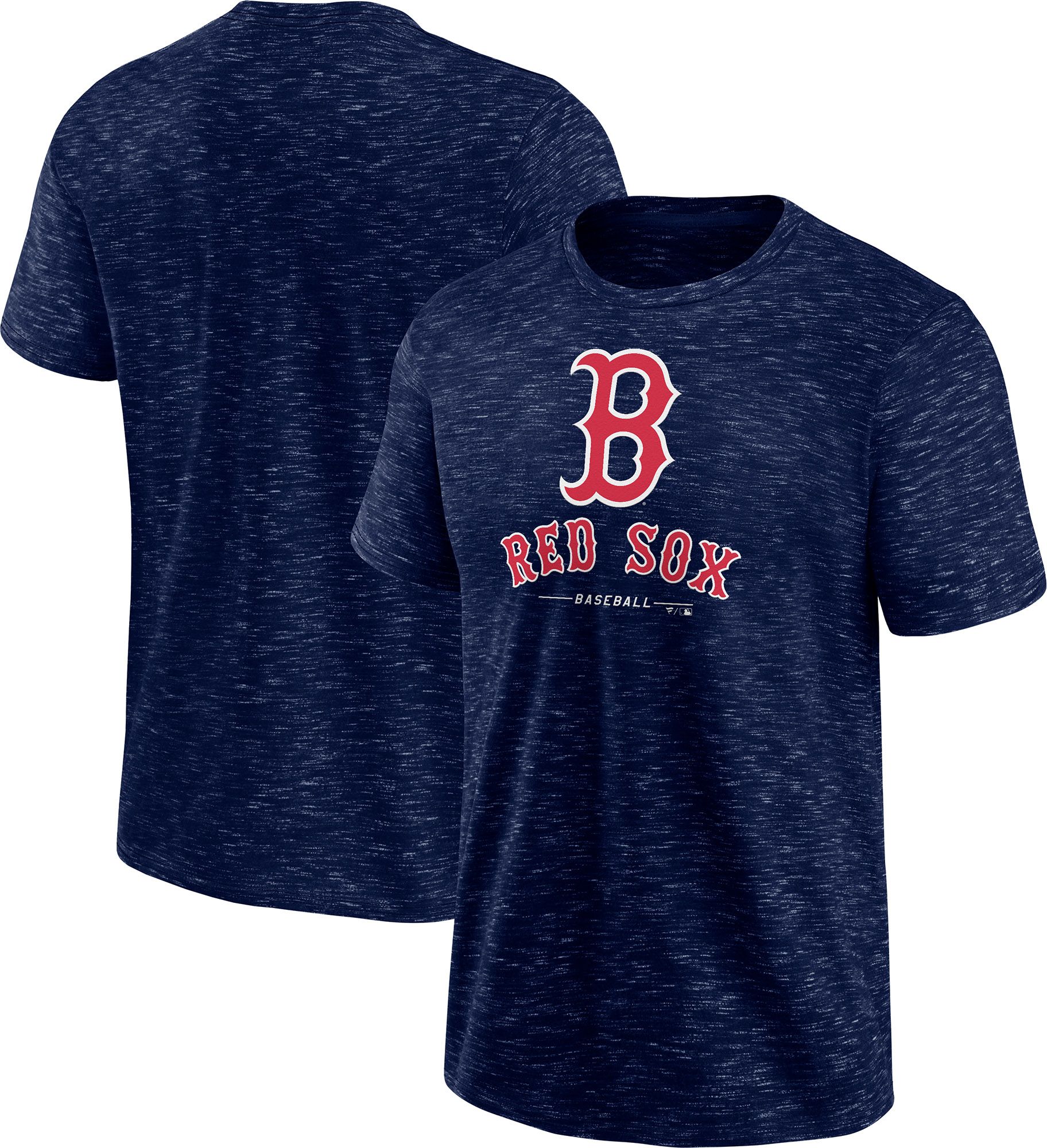 MLB Men's Boston Red Sox Navy Lockup T-Shirt product image