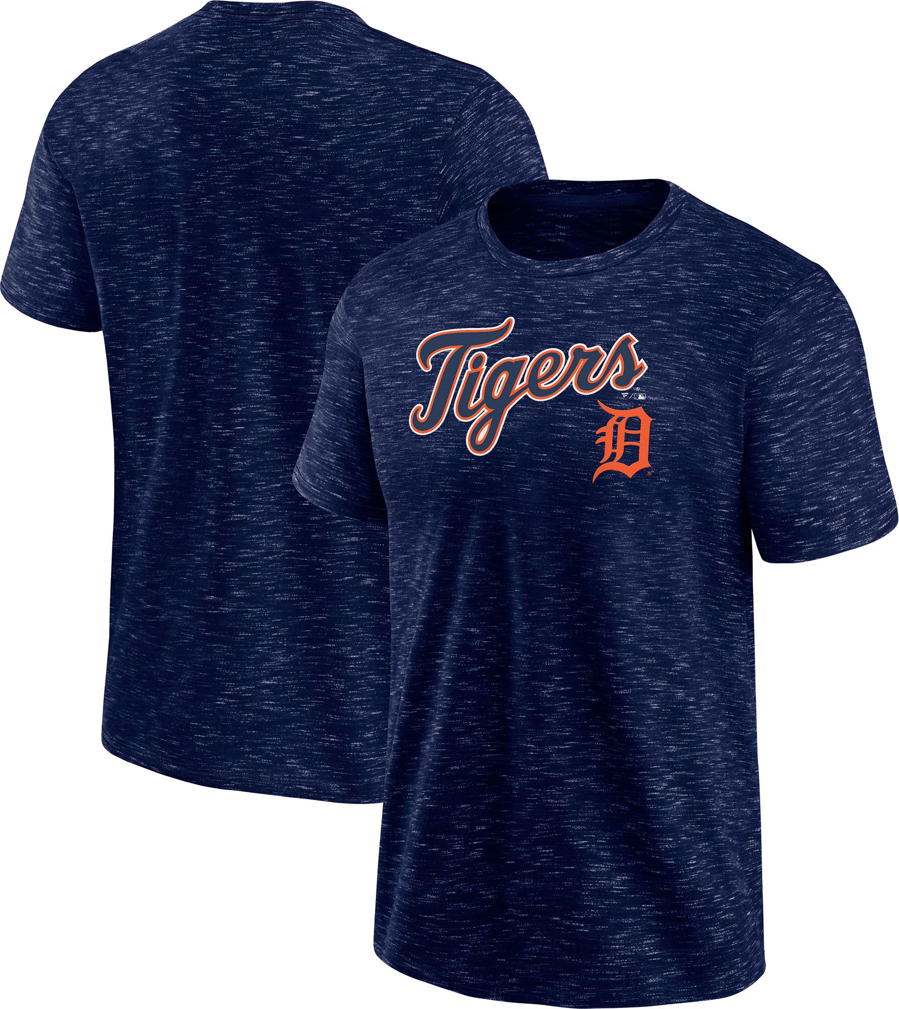MLB Men's Detroit Tigers Navy Lockup T-Shirt product image