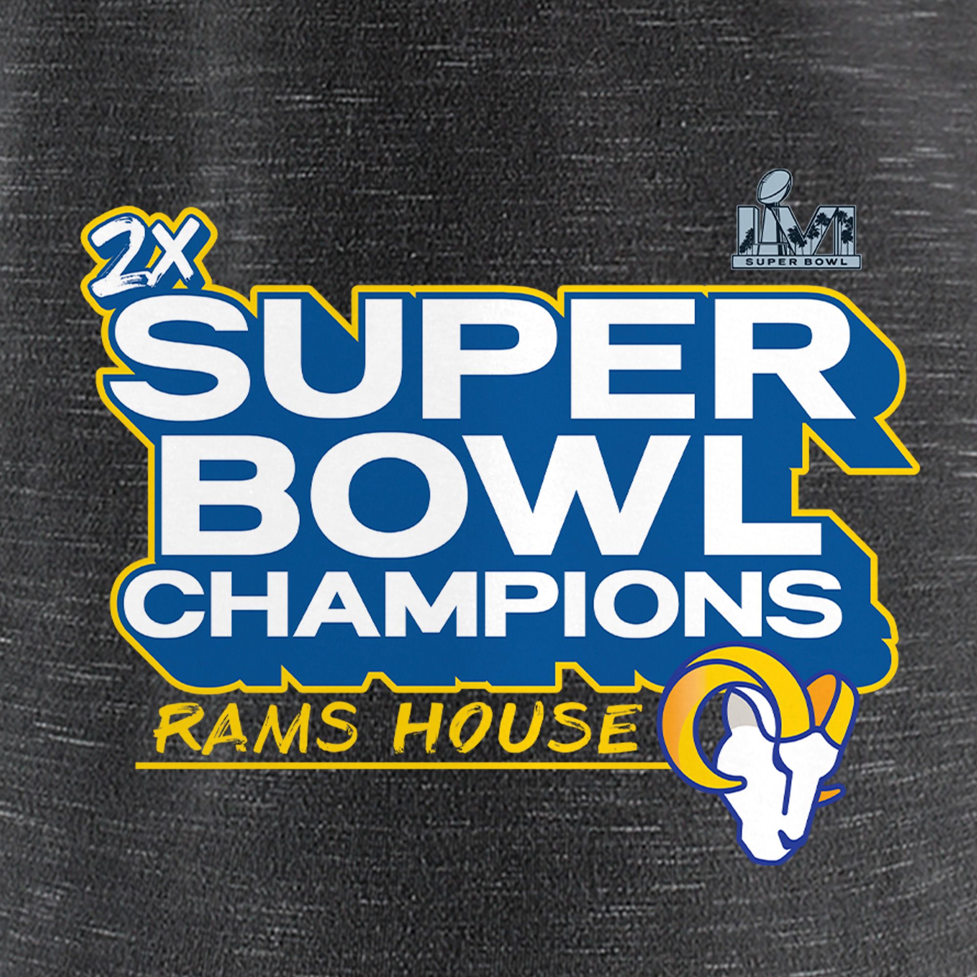 NFL Women's 2021 Super Bowl LVI Champions Los Angeles Rams Parade T-Shirt product image