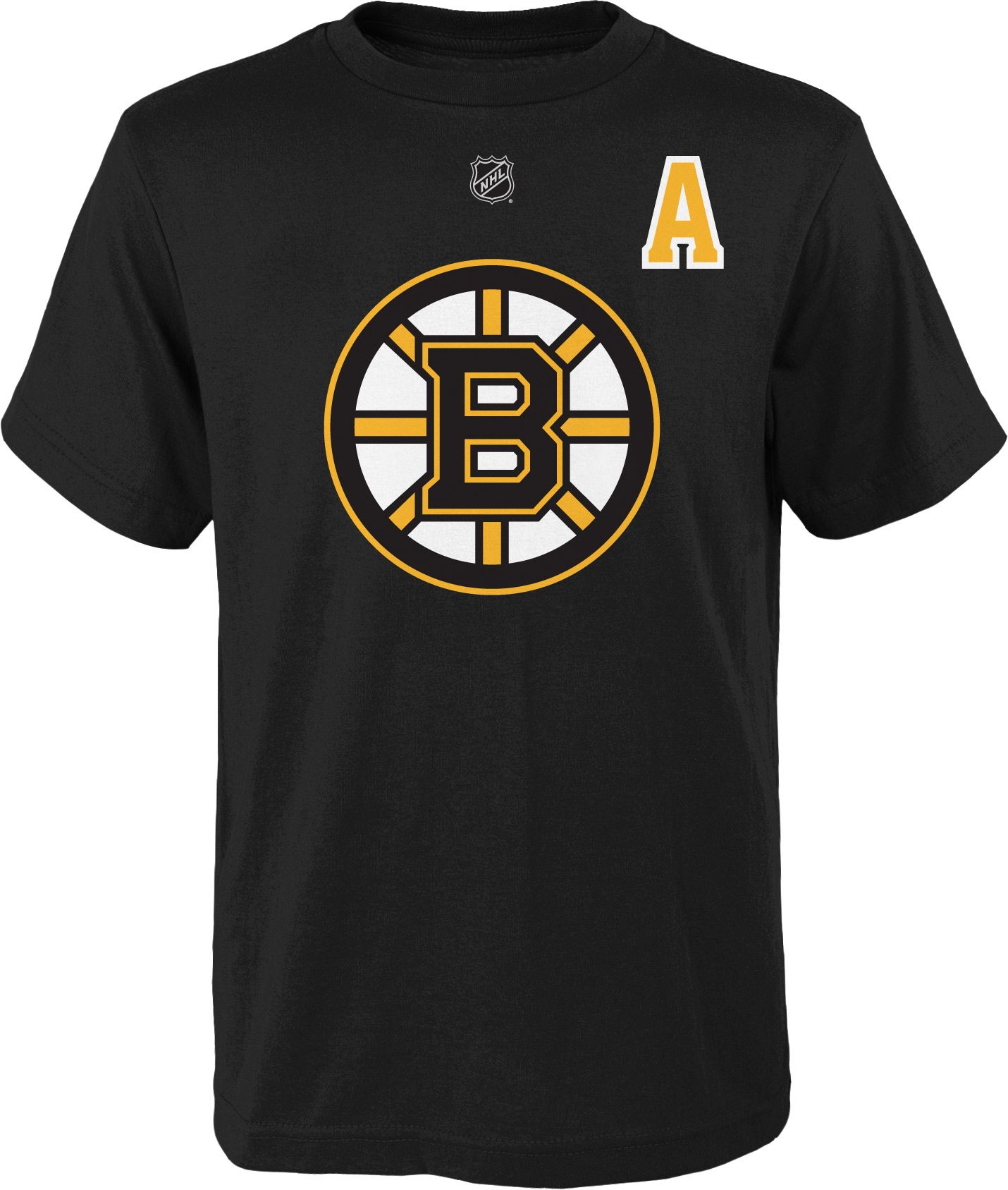 NHL Youth Boston Bruins Patrice Bergeron #37 Alternate Black T-Shirt product image