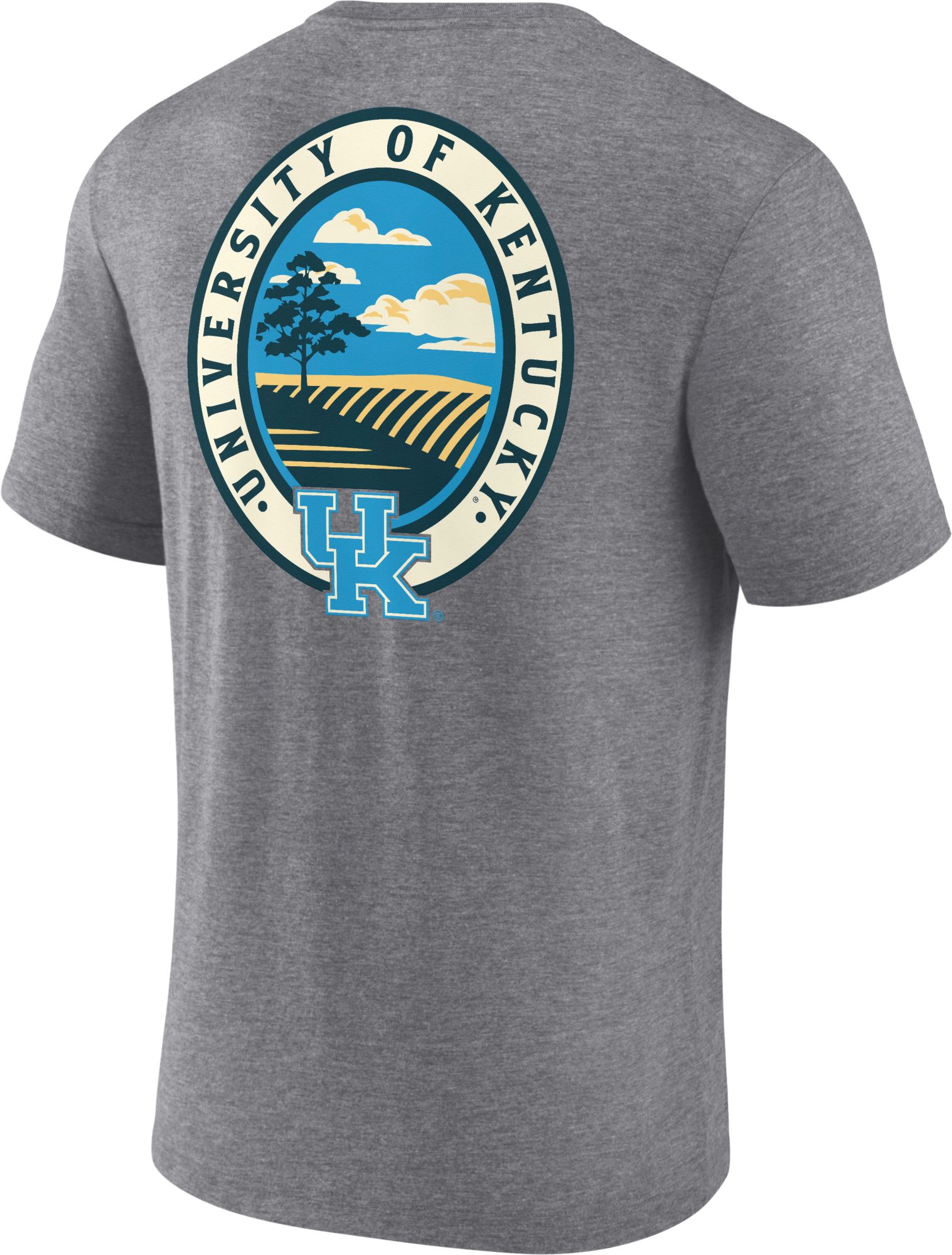 NCAA Men's Kentucky Wildcats Grey Tri-Blend Region Outdoors T-Shirt product image