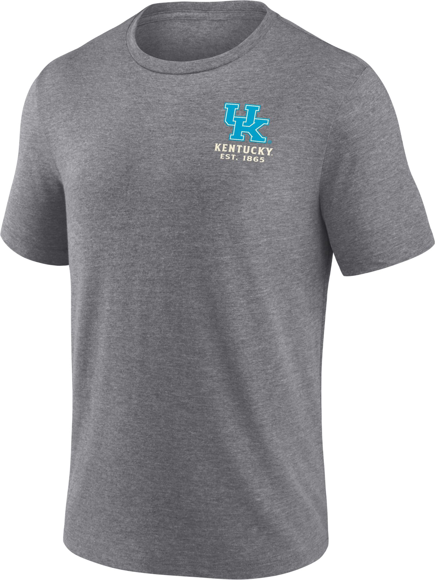 NCAA Men's Kentucky Wildcats Grey Tri-Blend Region Outdoors T-Shirt product image