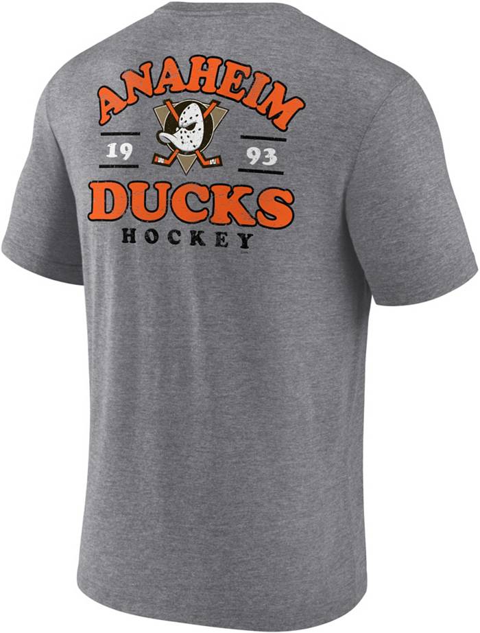 Mitchell & Ness Anaheim Mighty Ducks NHL Team Logo Long Sleeve T-Shirt