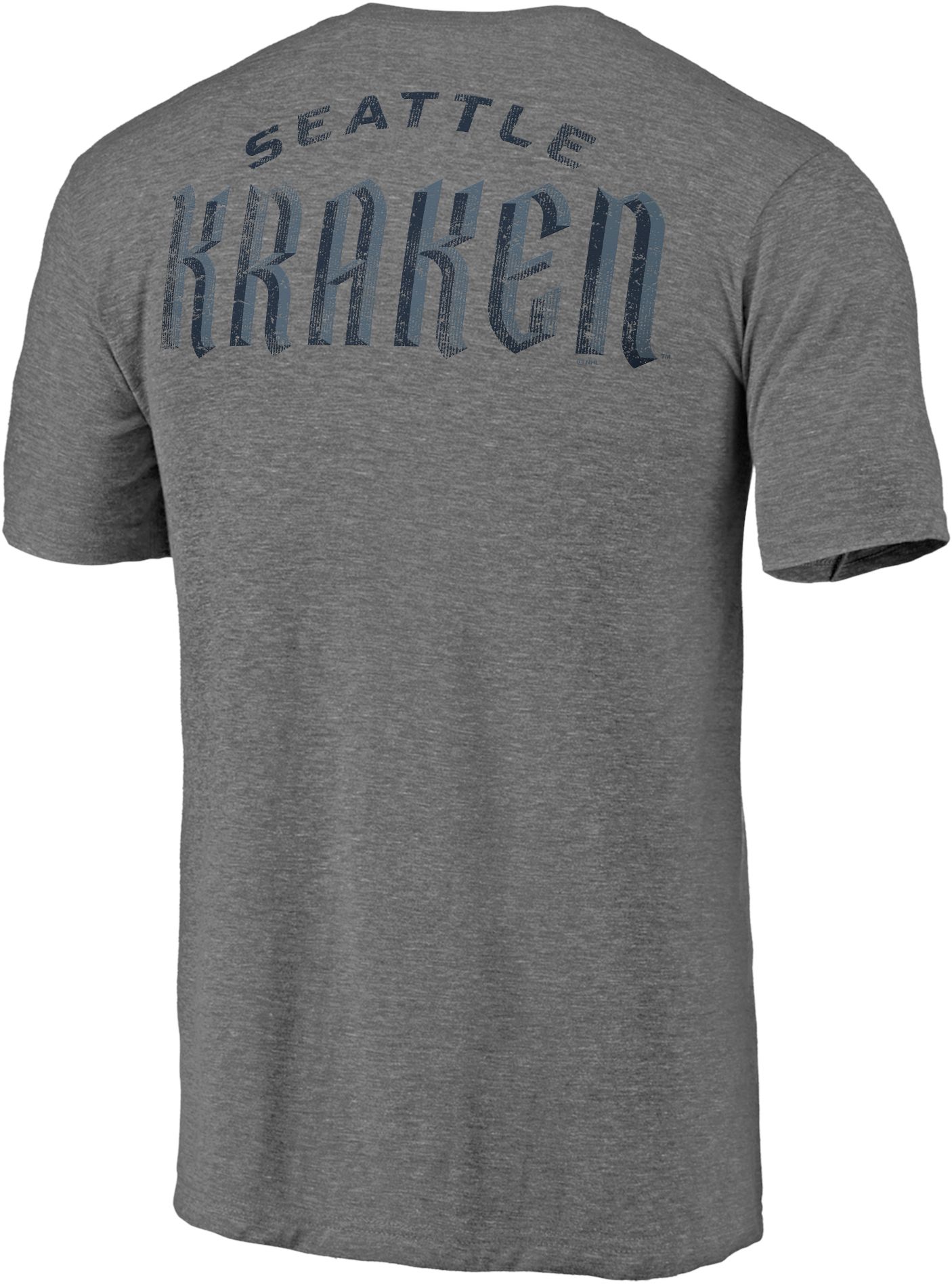 NHL Seattle Kraken Shoulder Patch Navy T-Shirt