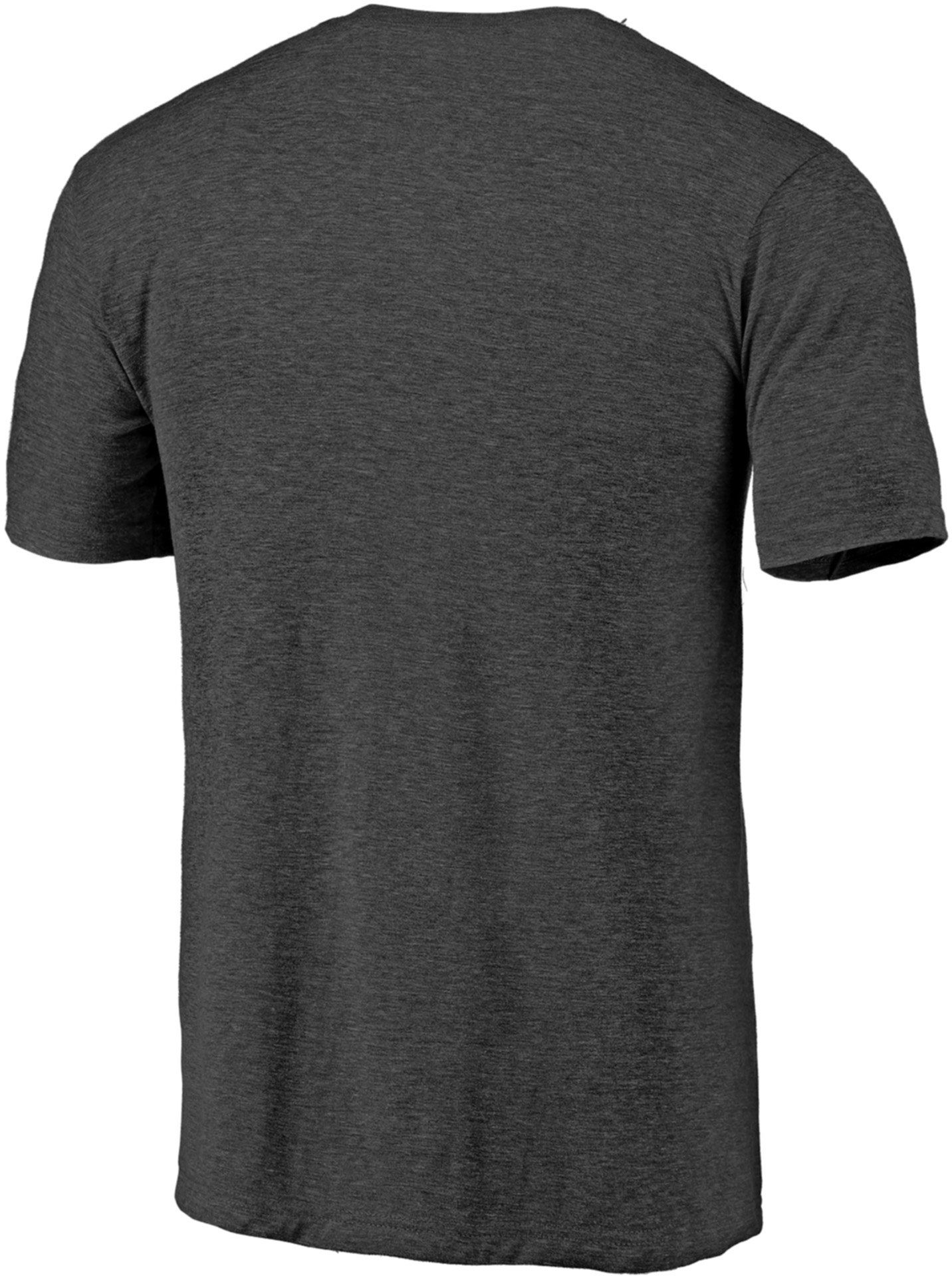 NHL Men's Los Angeles Kings Grey Logo Tri-Blend T-Shirt