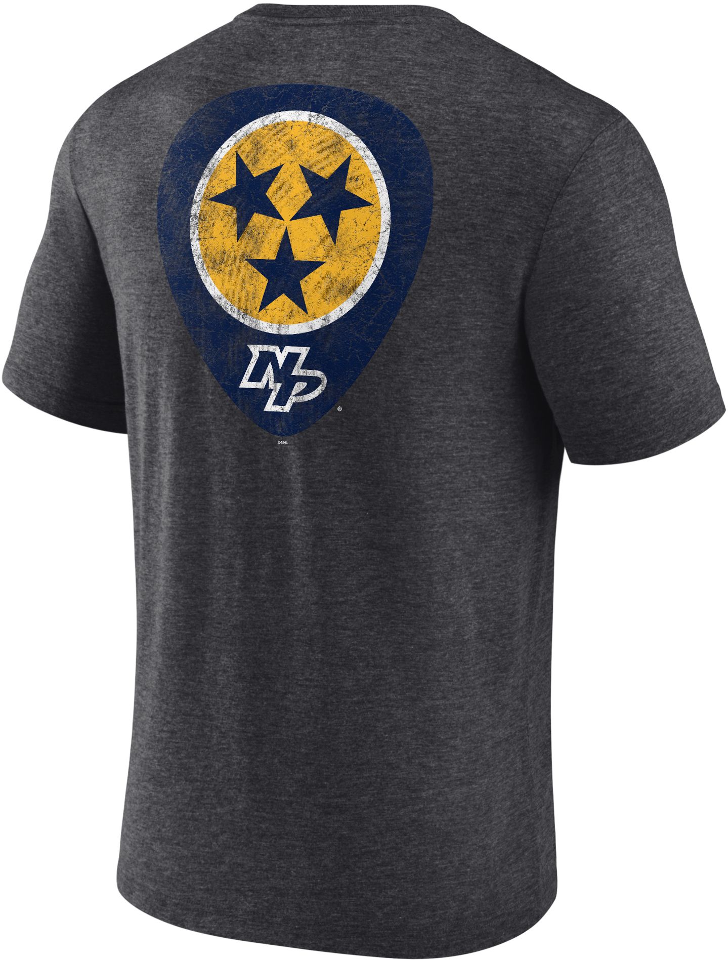 NHL Adult Nashville Predators Shoulder Patch Grey T-Shirt product image