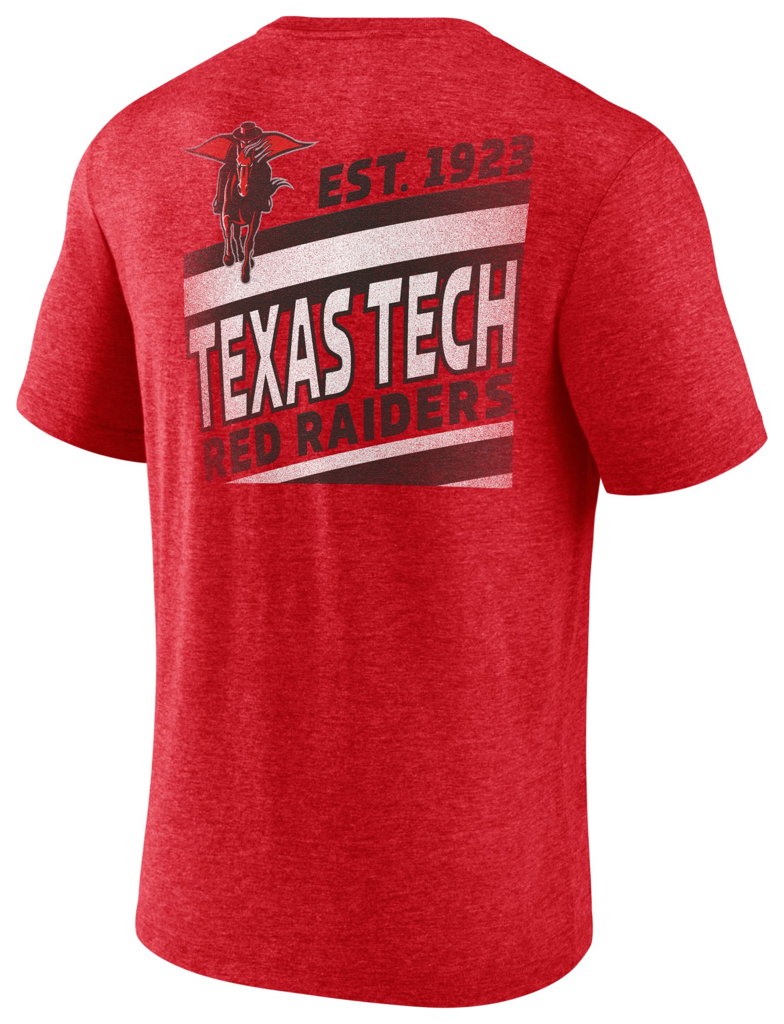 NCAA Men's Texas Tech Red Raiders Red Ideal Faded Tri-Blend T-Shirt product image