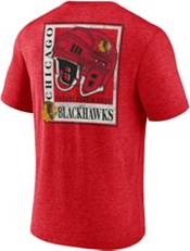 NHL Chicago Blackhawks Vintage Red Tri-Blend T-Shirt product image