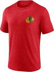 NHL Chicago Blackhawks Vintage Red Tri-Blend T-Shirt product image