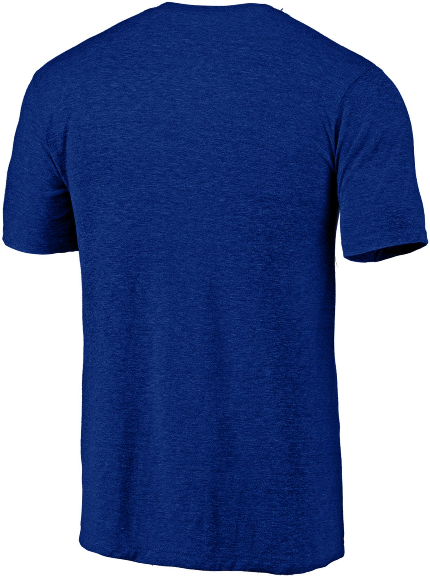NHL Men's New York Rangers Royal Logo Tri-Blend T-Shirt product image