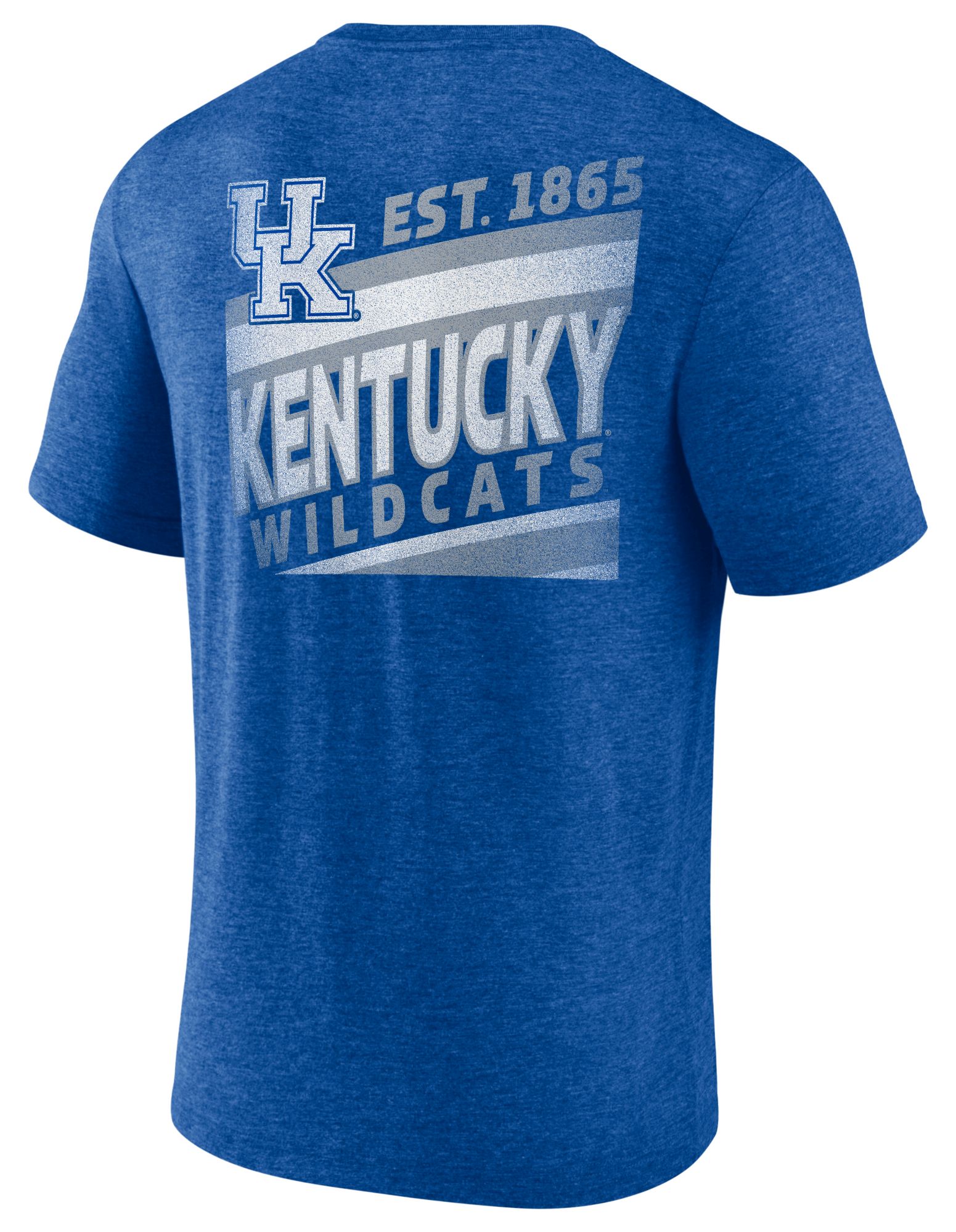 NCAA Men's Kentucky Wildcats Blue Ideal Faded Tri-Blend T-Shirt product image