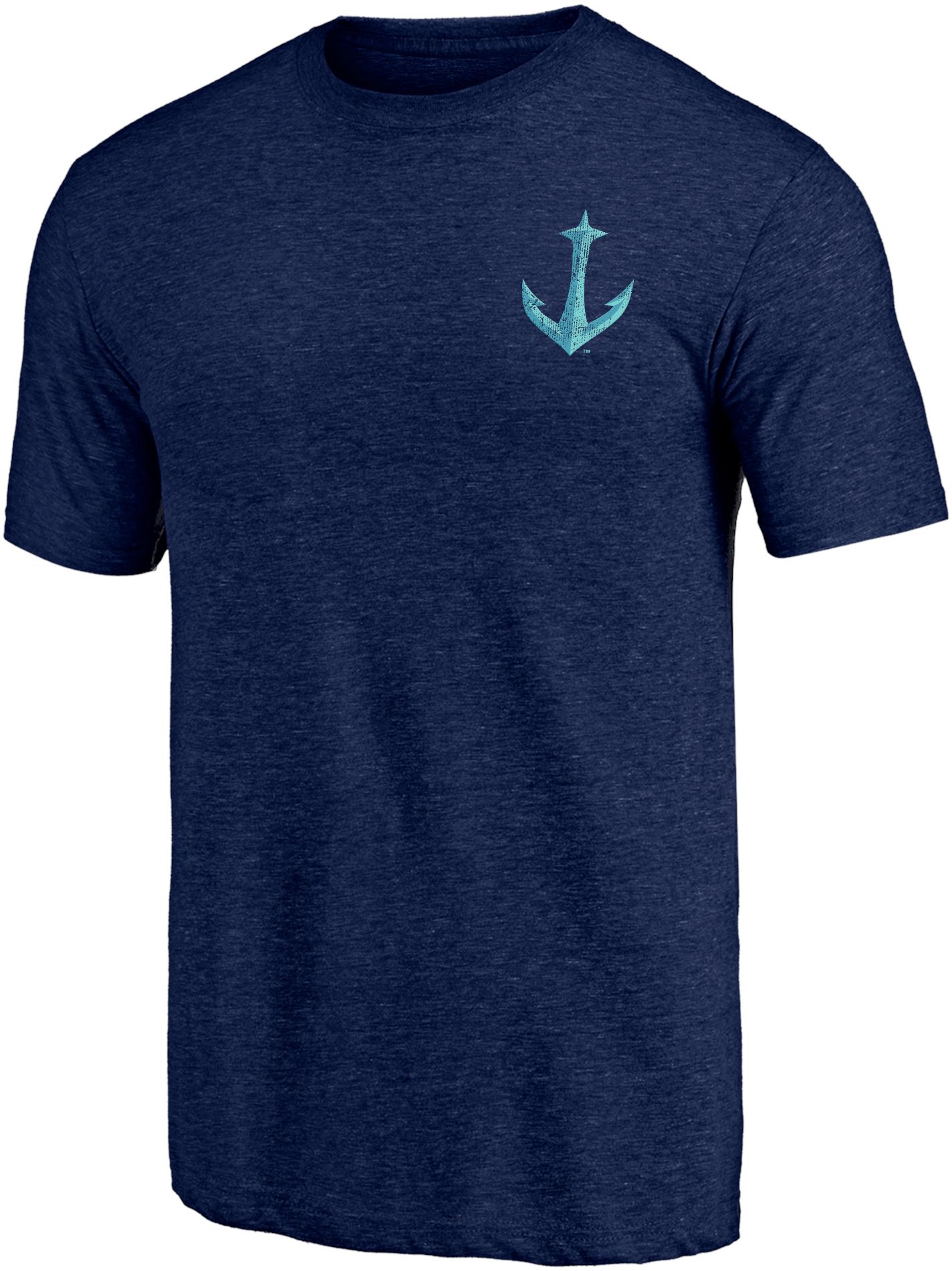 NHL Adult Seattle Kraken Shoulder Patch Navy T-Shirt product image