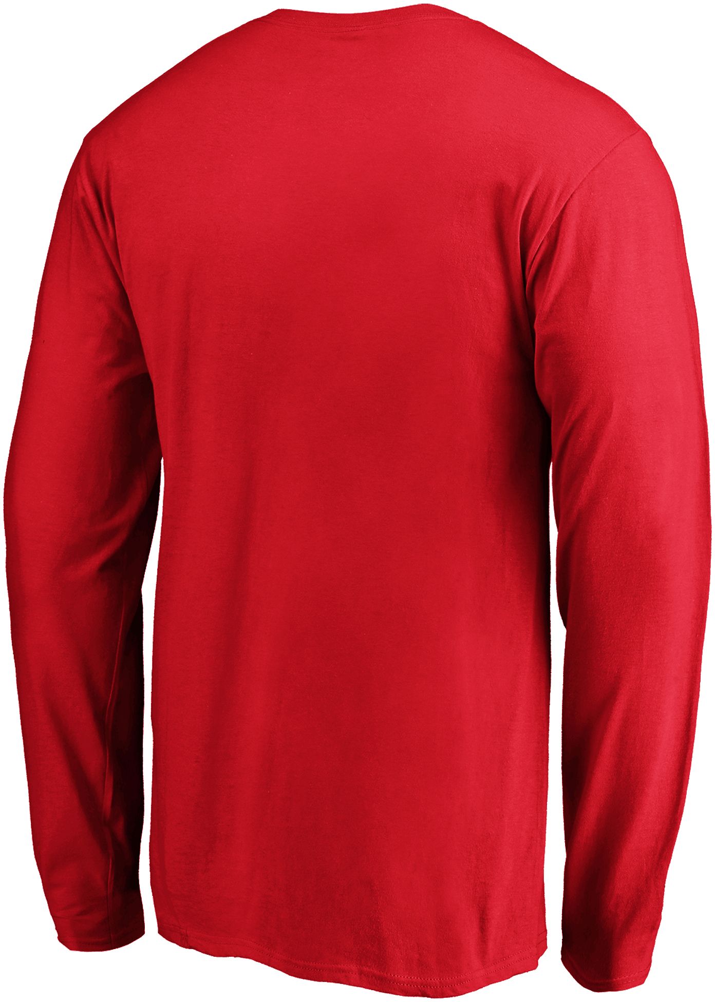 NHL Men's Washington Capitals Tricode Logo Red Long Sleeve T-Shirt product image