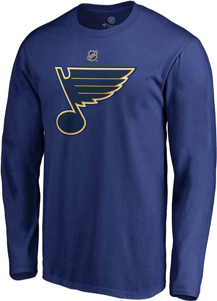 St. Louis Blues Fanatics Branded Gain Ground T-Shirt - Sports Grey - Mens