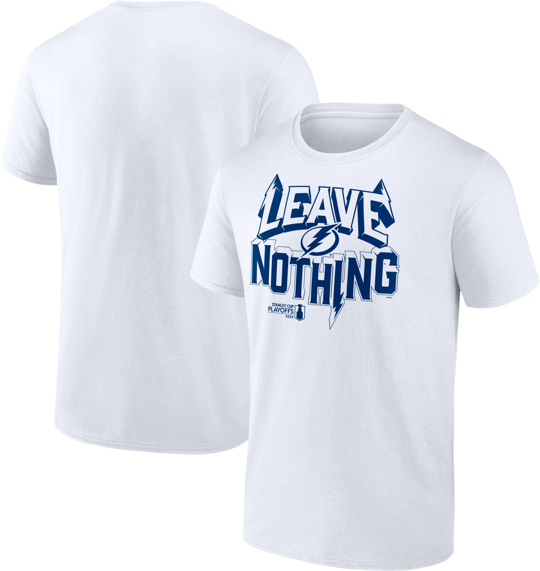NHL Adult Tampa Bay Lightning 'Leave Nothing' 2025 Playoffs T-Shirt product image