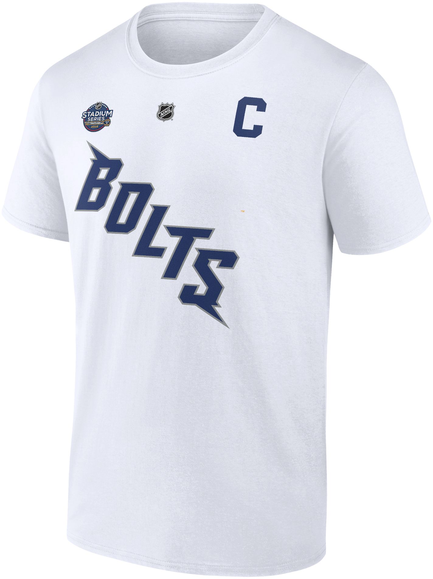 NHL '21-'22 Stadium Series Tampa Bay Lightning Steven Stamkos #91 White T-Shirt product image
