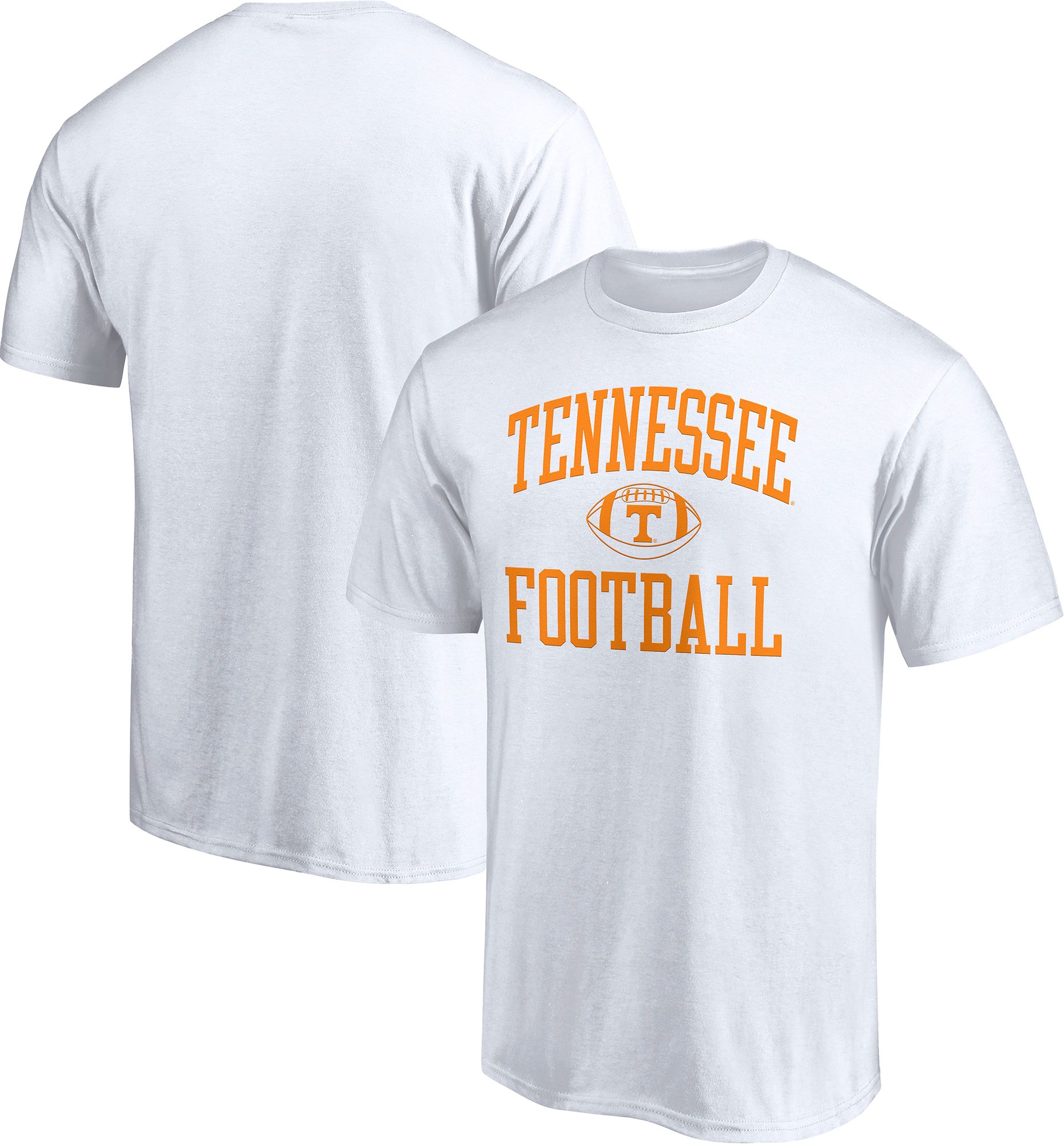 NCAA Men's Tennessee Volunteers White Football T-Shirt