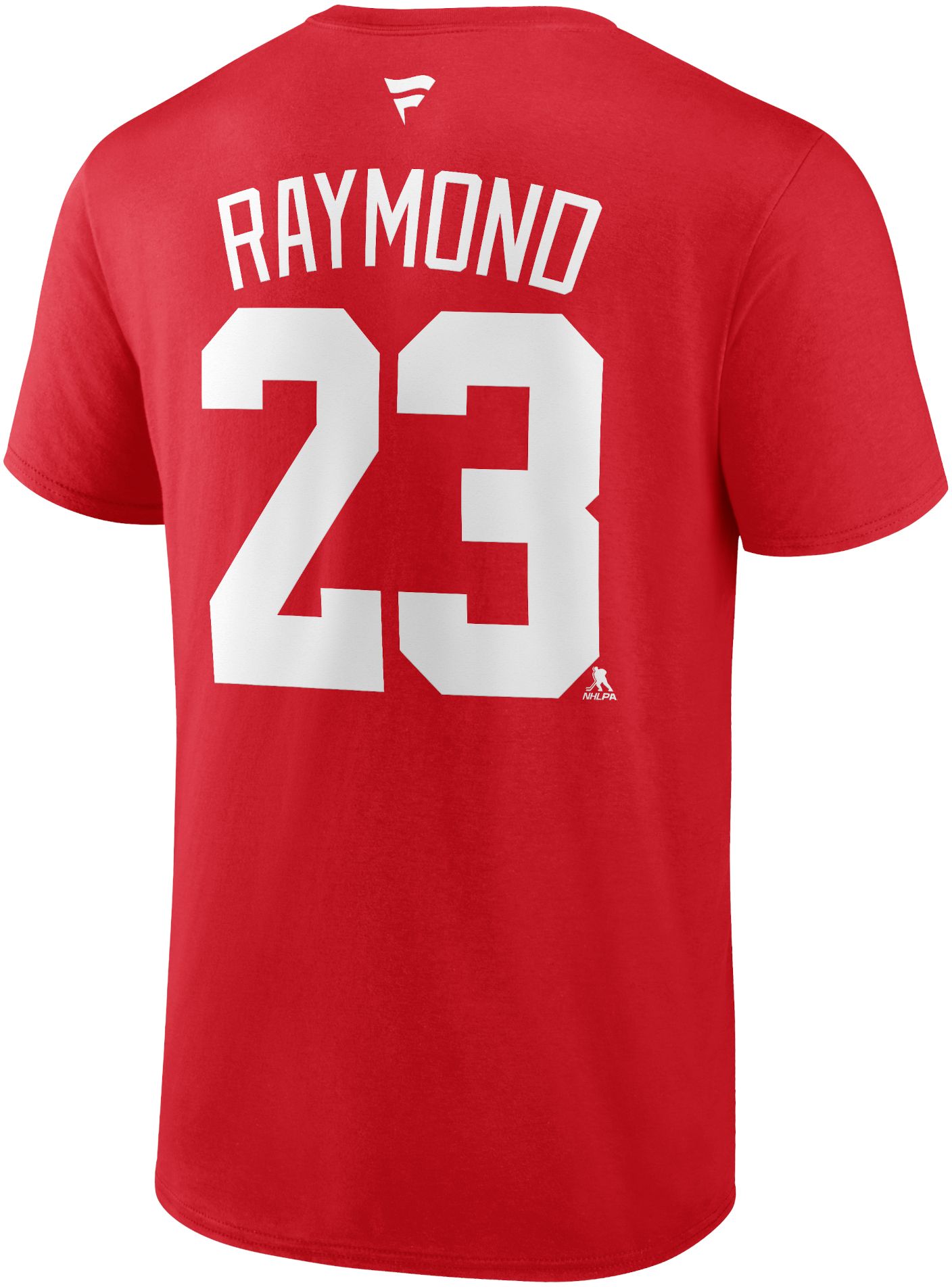 NHL Adult Detroit Red Wings Lucas Raymond #23 Red T-Shirt product image