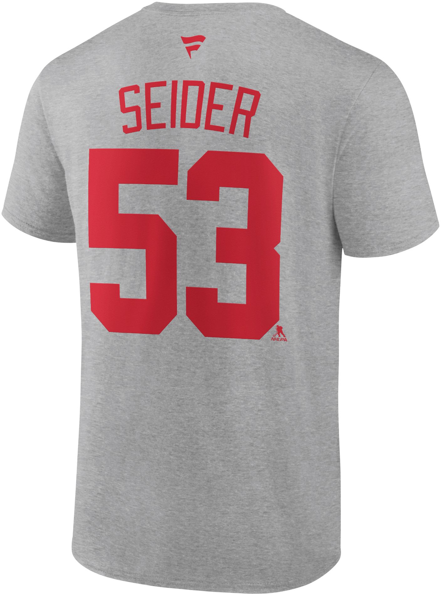 NHL Adult Detroit Red Wings Moritz Seider #53 Red T-Shirt product image