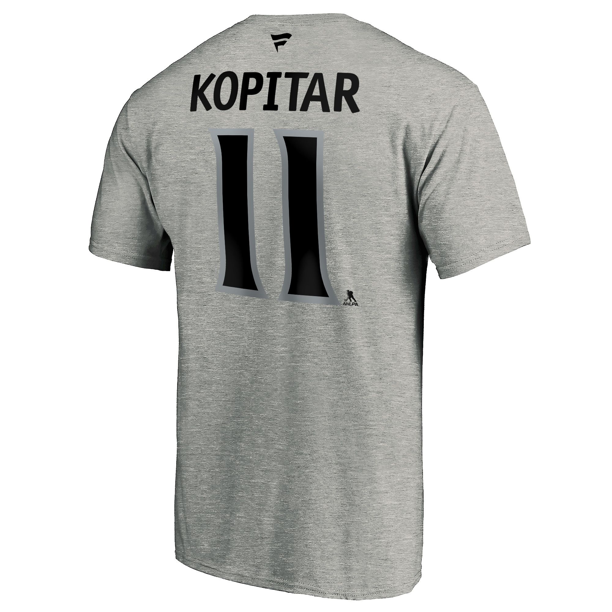 NHL Men's Los Angeles Kings Anze Kopitar #11 Grey Player T-Shirt